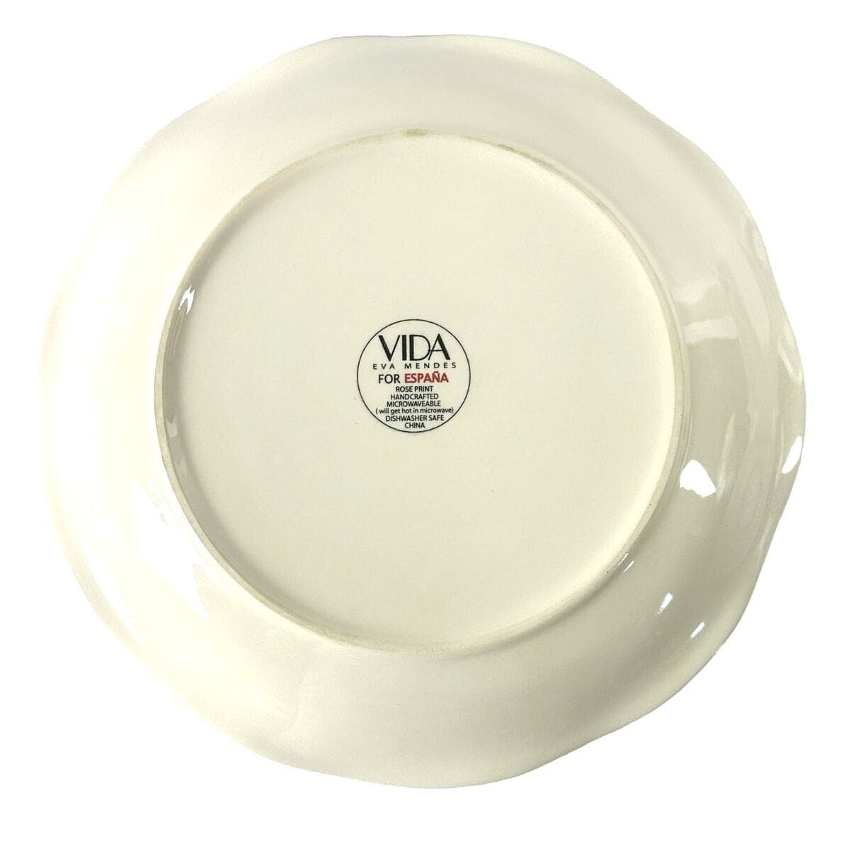 Eva Mendes VIDA Rose Print for ESPANA 11 " Dinner Plate-Excellent to Mint! - Thumbnail 6