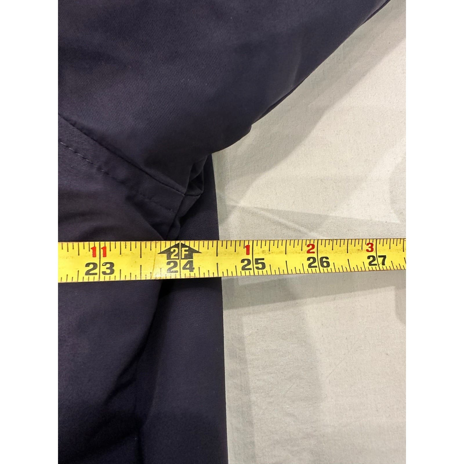 Lands' End Men's Large Aircore-200 Navy Fleece Lined Insulated Long Winter Coat - Thumbnail 10