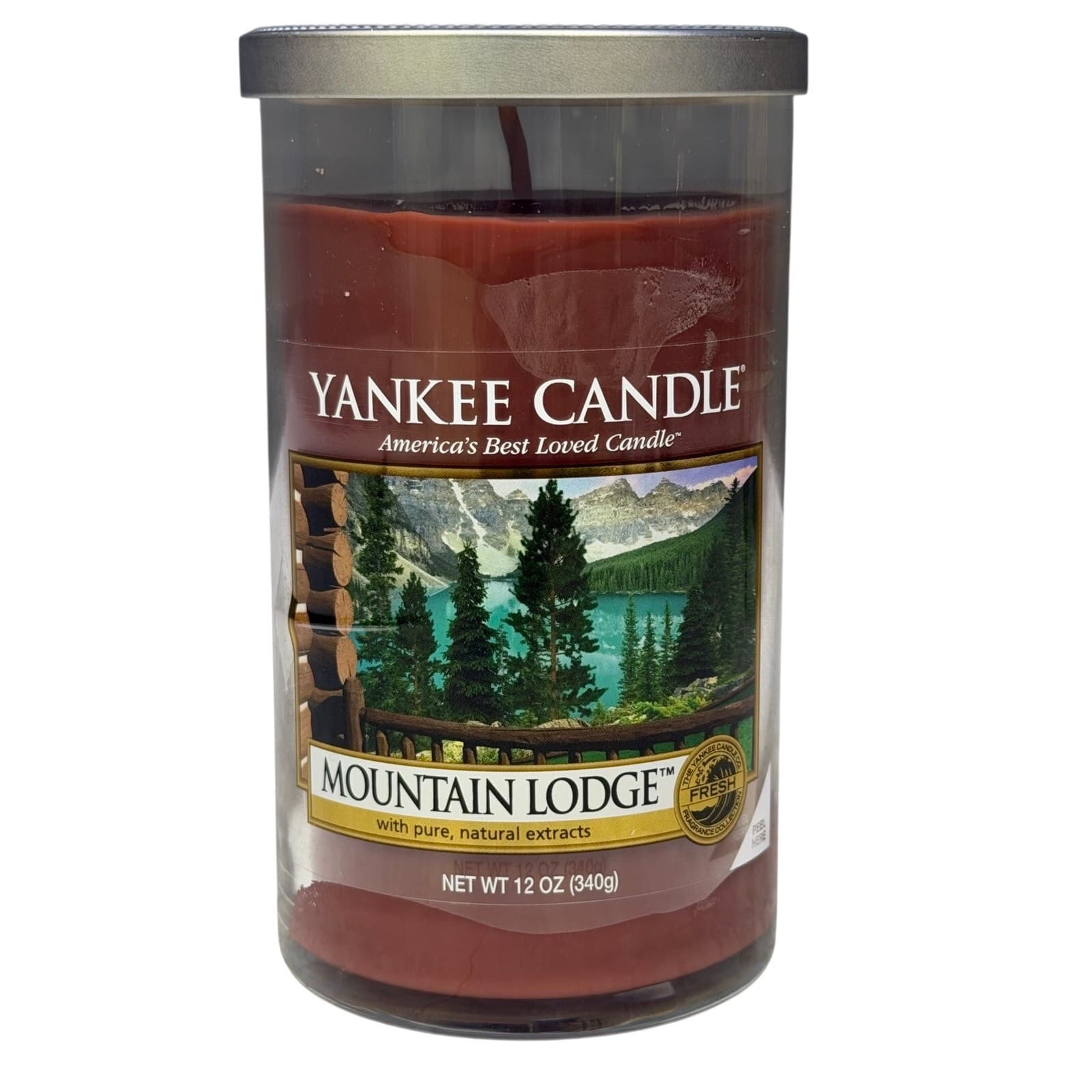 Yankee Candle Mountain Lodge Large Tumbler 12 oz New Unused Discontinued Scent
