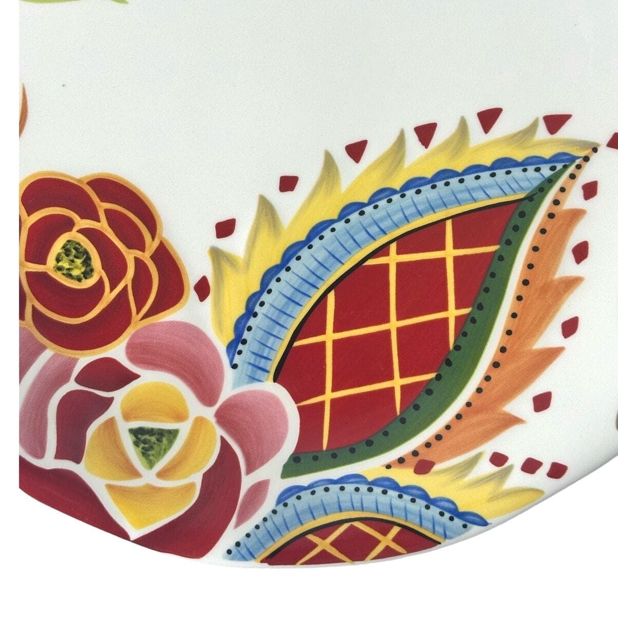 Eva Mendes VIDA Rose Print for ESPANA 11 " Dinner Plate-Excellent to Mint! - Thumbnail 5