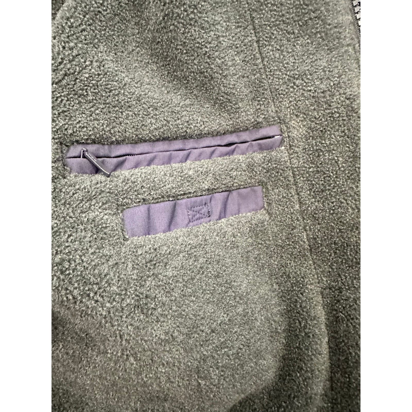 Lands' End Men's Large Aircore-200 Navy Fleece Lined Insulated Long Winter Coat - Thumbnail 13