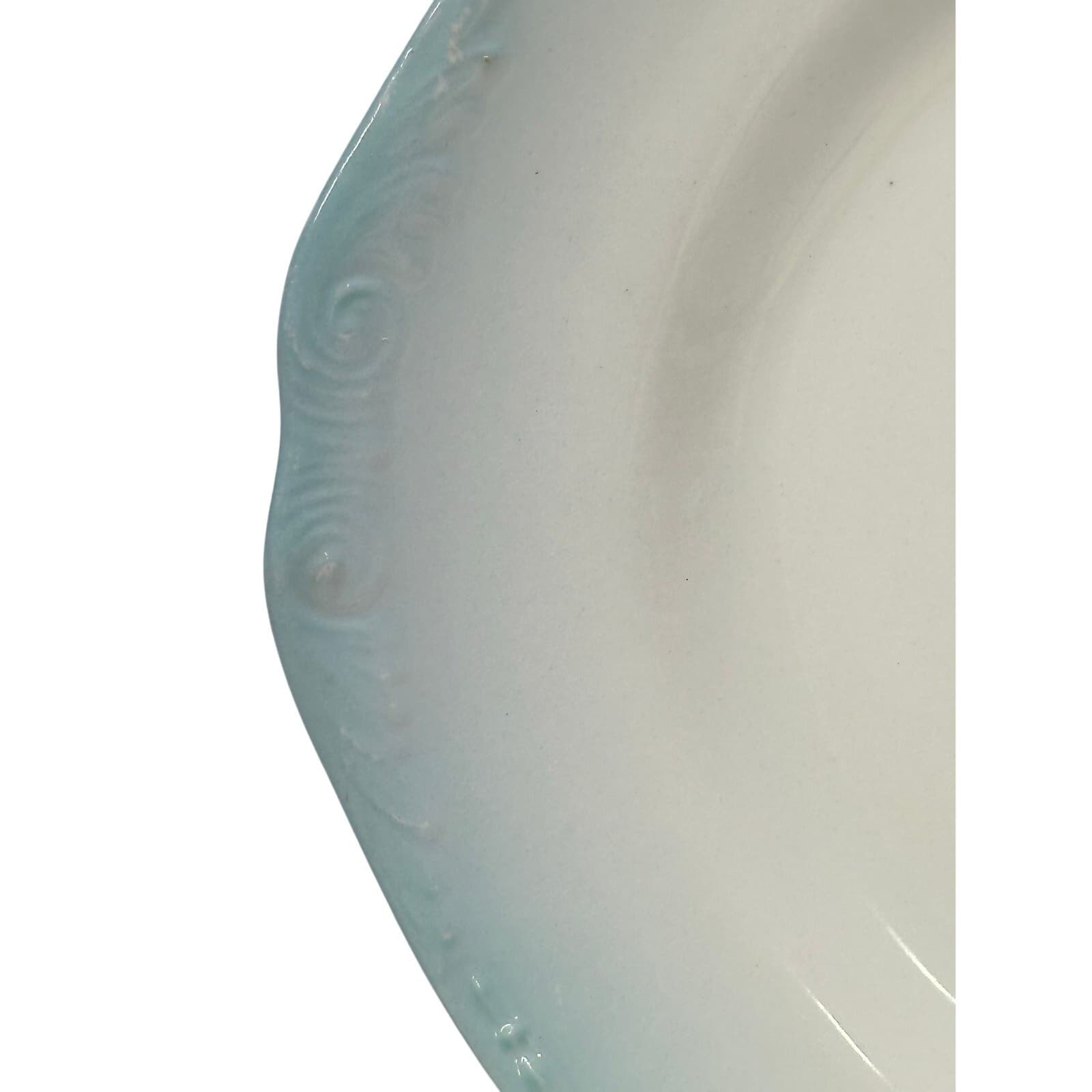 Home Laughlin Vintage 1943 Eggshell 'Georgian' Large 13.5" Oval Serving Platter - Thumbnail 3
