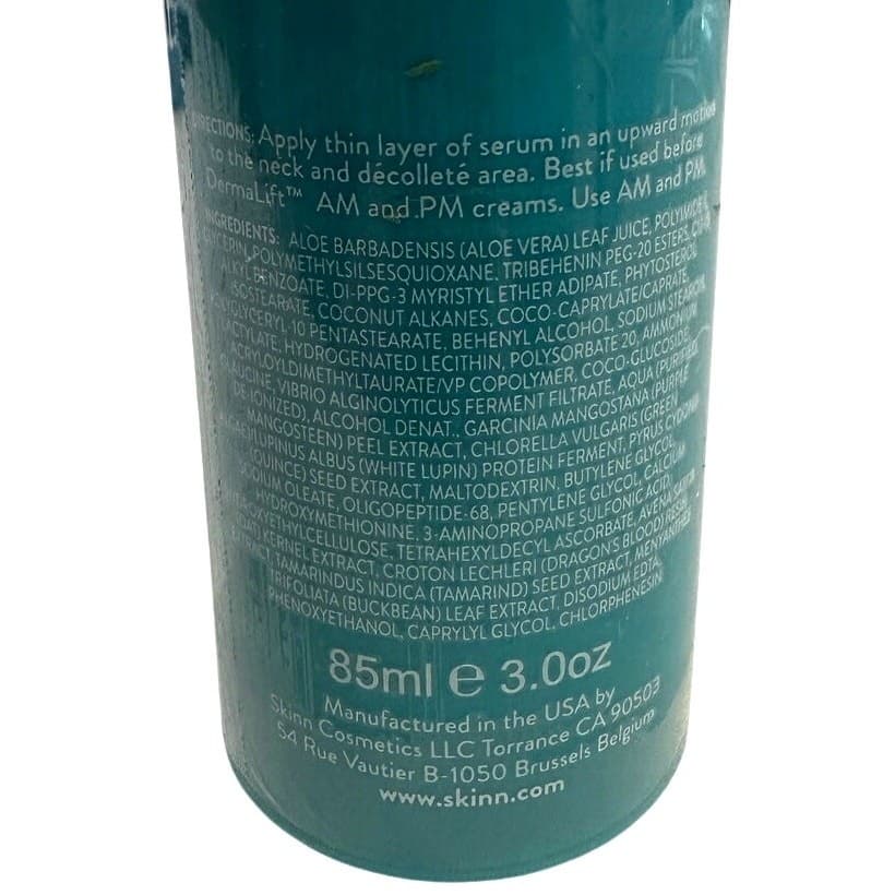 Skinn DermaLift Neck & Decollete Serum 85 ml 3.0 oz Pump Bottle-New-Sealed - Thumbnail 2