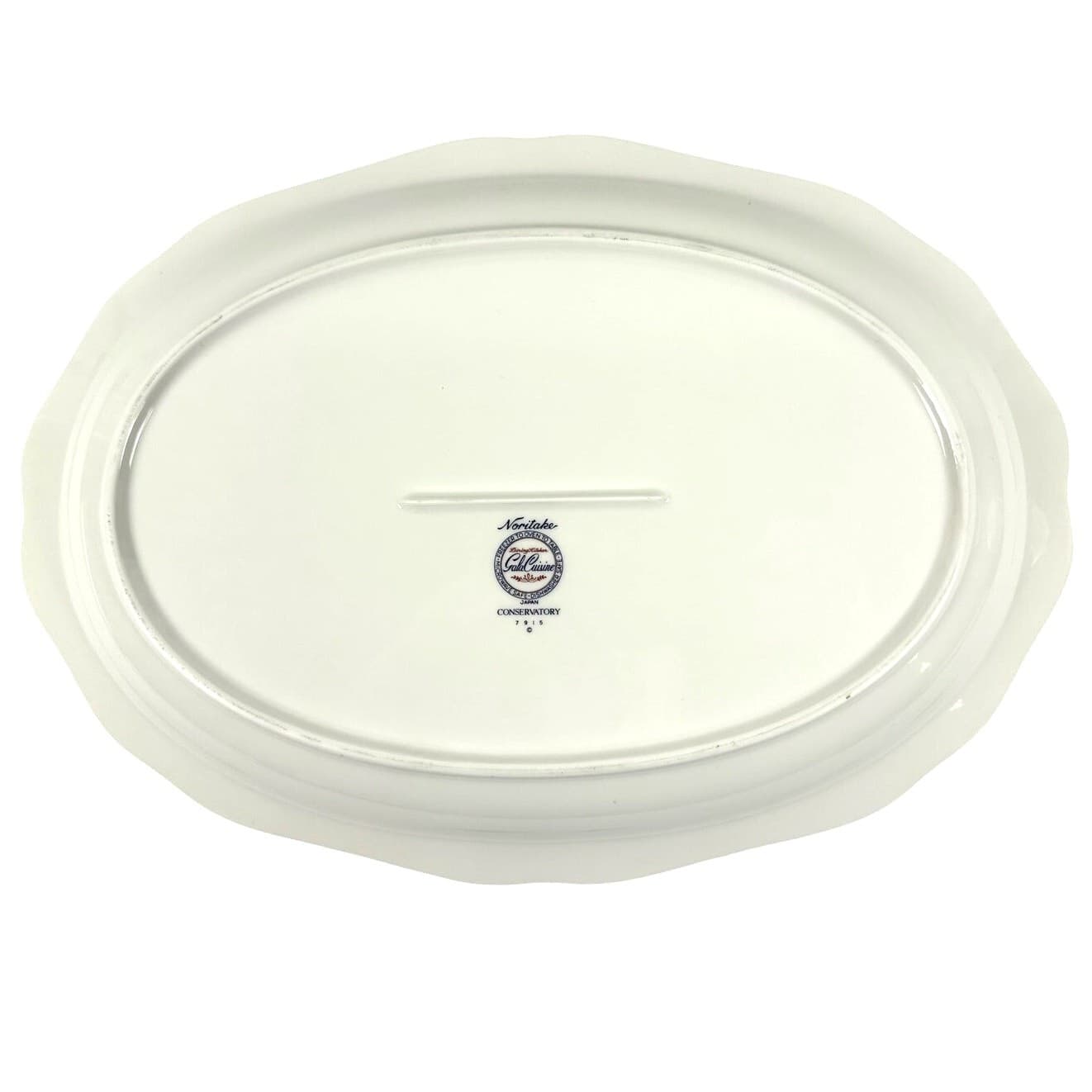 Noritake Conservatory Gala Cuisine 7915 Japan Large Oval Serving Platter-Nice! - Thumbnail 8