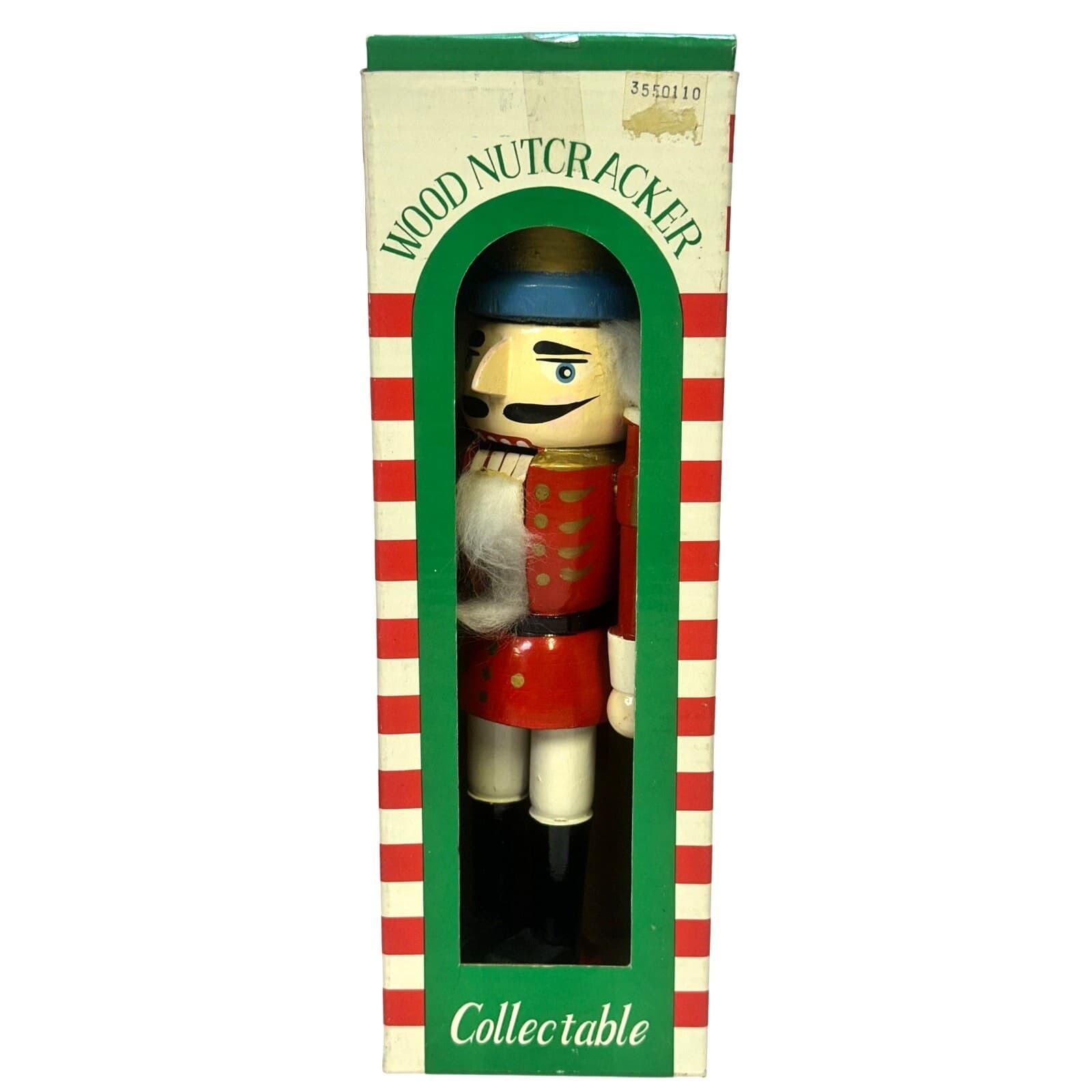 Festive Holiday 10"-15" Vibrant and Colorful Wooden Soldier Nutcrackers-Set of 4 - Thumbnail 9