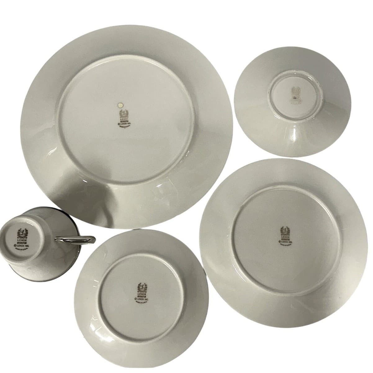 Lenox 'Moonspun' Retired USA 5-Piece Place Setting-Excellent - Thumbnail 11