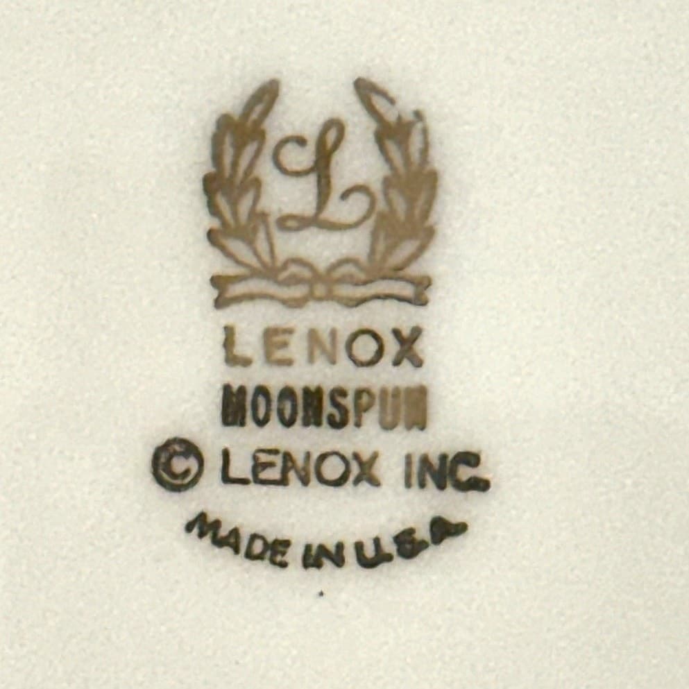 Lenox 'Moonspun' Retired USA 5-Piece Place Setting-Excellent - Thumbnail 12