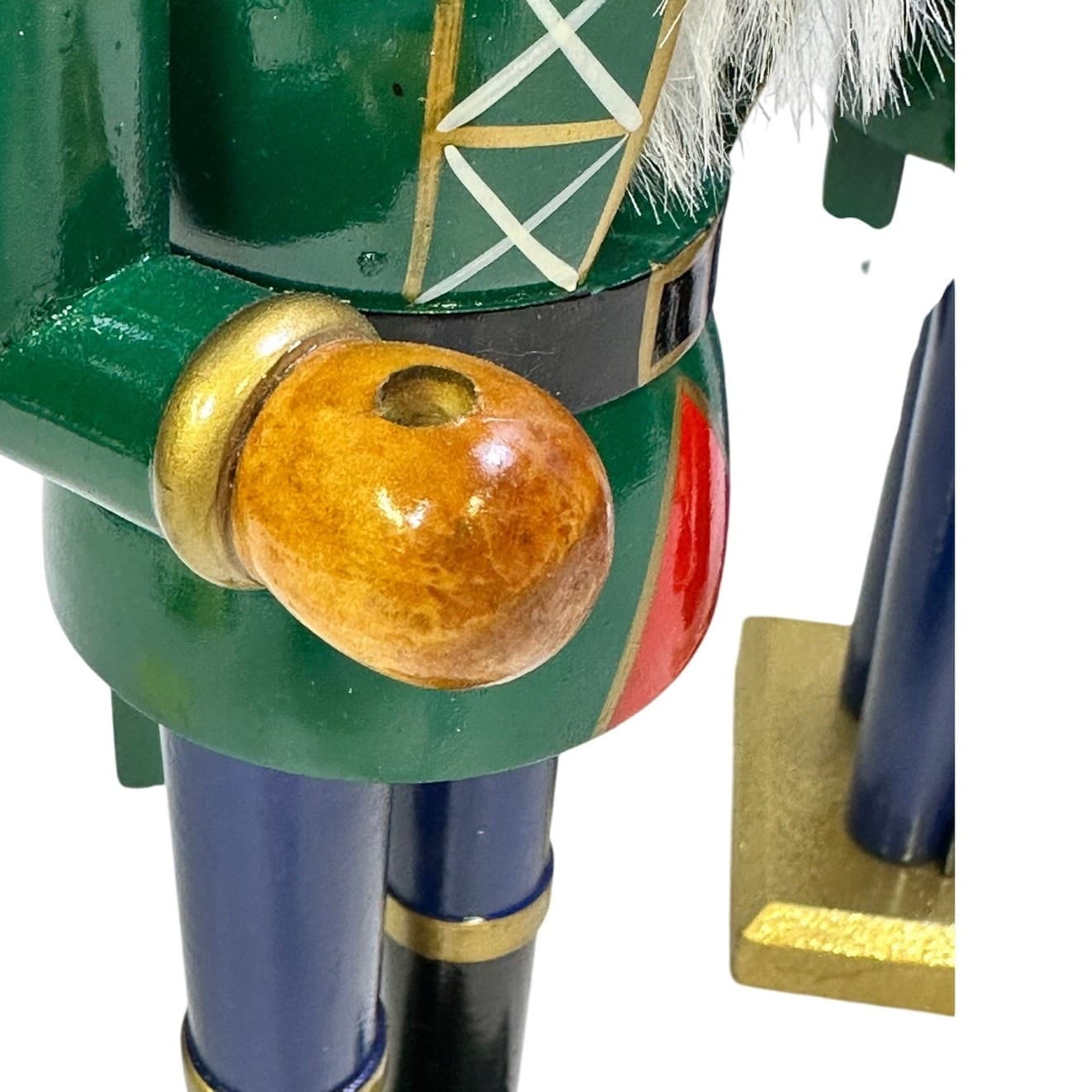 Festive Holiday 10"-15" Vibrant and Colorful Wooden Soldier Nutcrackers-Set of 4 - Thumbnail 5
