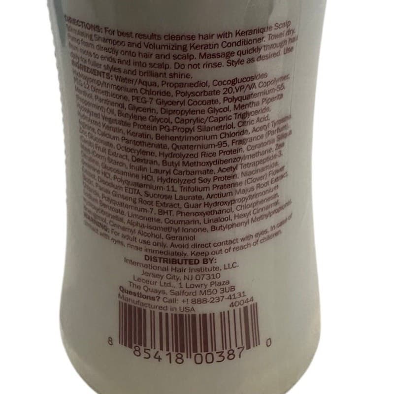 Keranique Thickening & Texturizing Mousse Instant Volume 3.4 fl oz-New Sealed - Thumbnail 4