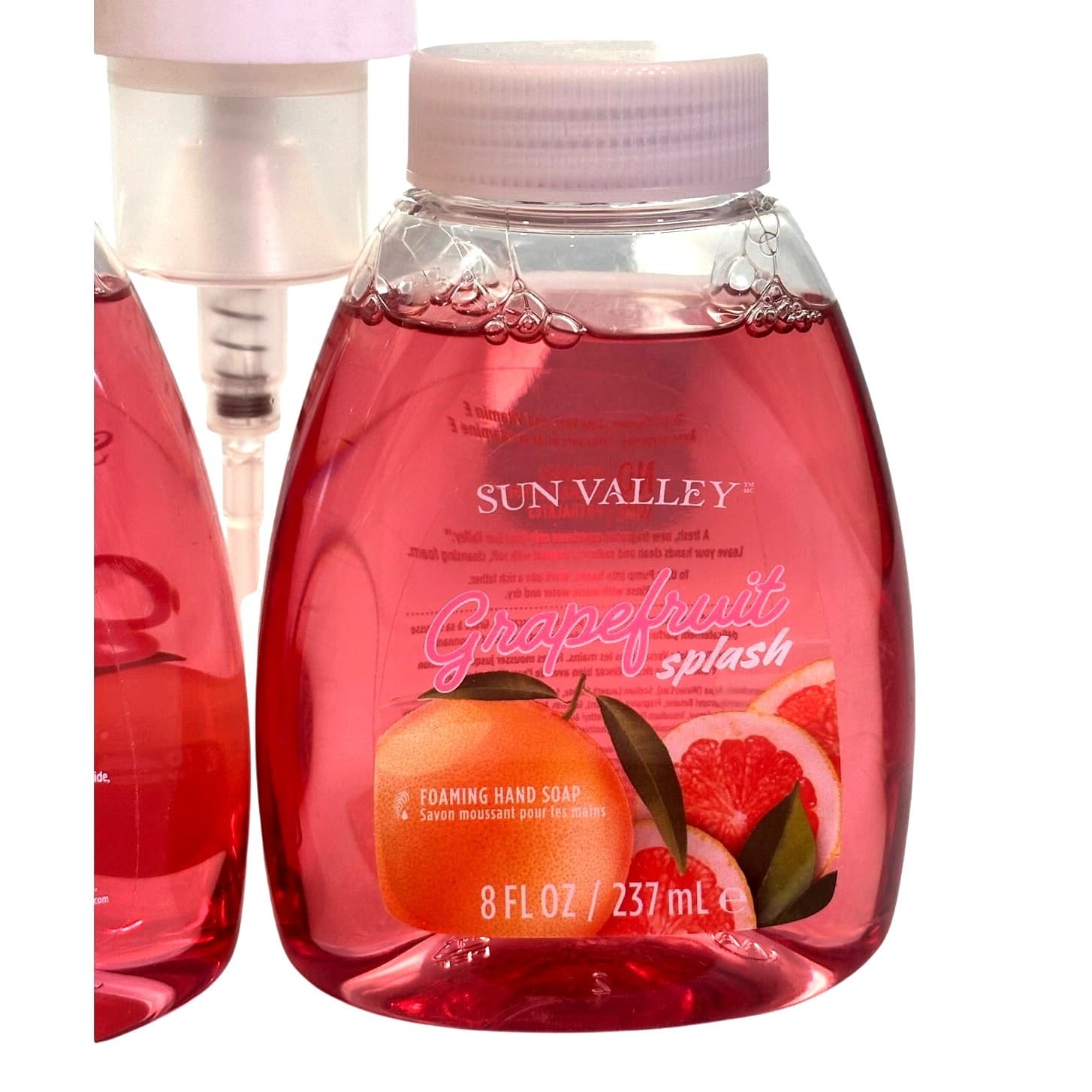 Melaleuca Sun Valley Grapefruit Splash Foaming 8oz Hand Soap 2 Pack w/1 Pump-New - Thumbnail 2