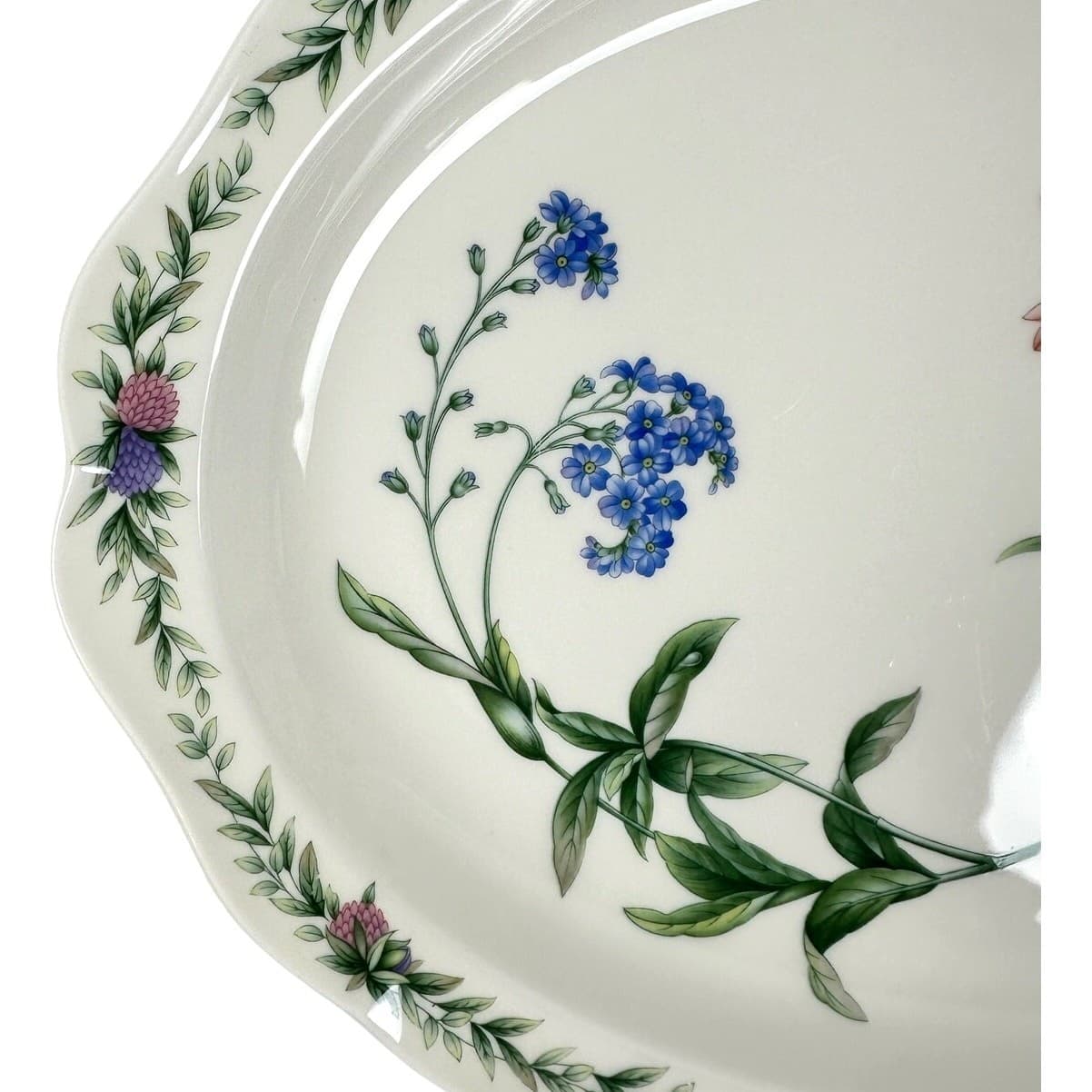 Noritake Conservatory Gala Cuisine 7915 Japan Large Oval Serving Platter-Nice! - Thumbnail 4