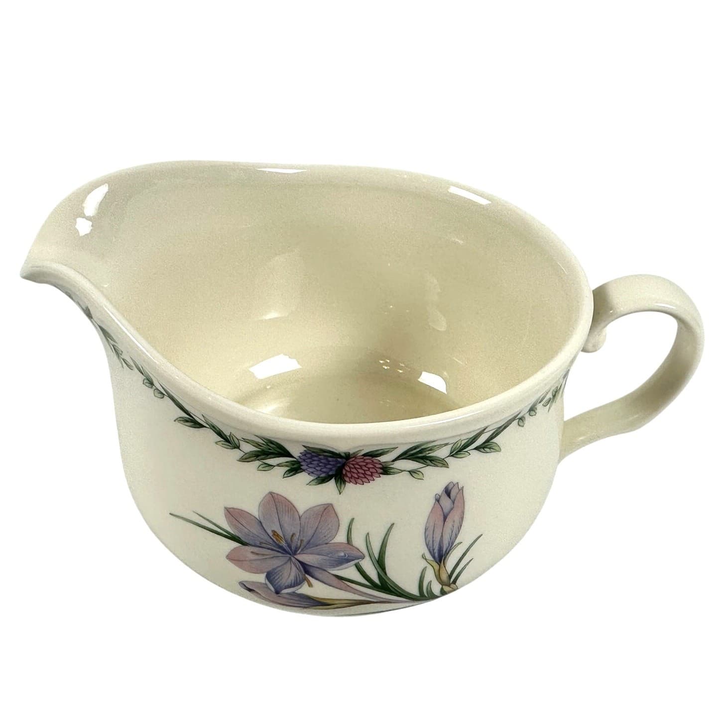 Noritake Conservatory Gala Cuisine 7915 Japan Gravy Boat/Sauce Boat-Excellent! - Thumbnail 2
