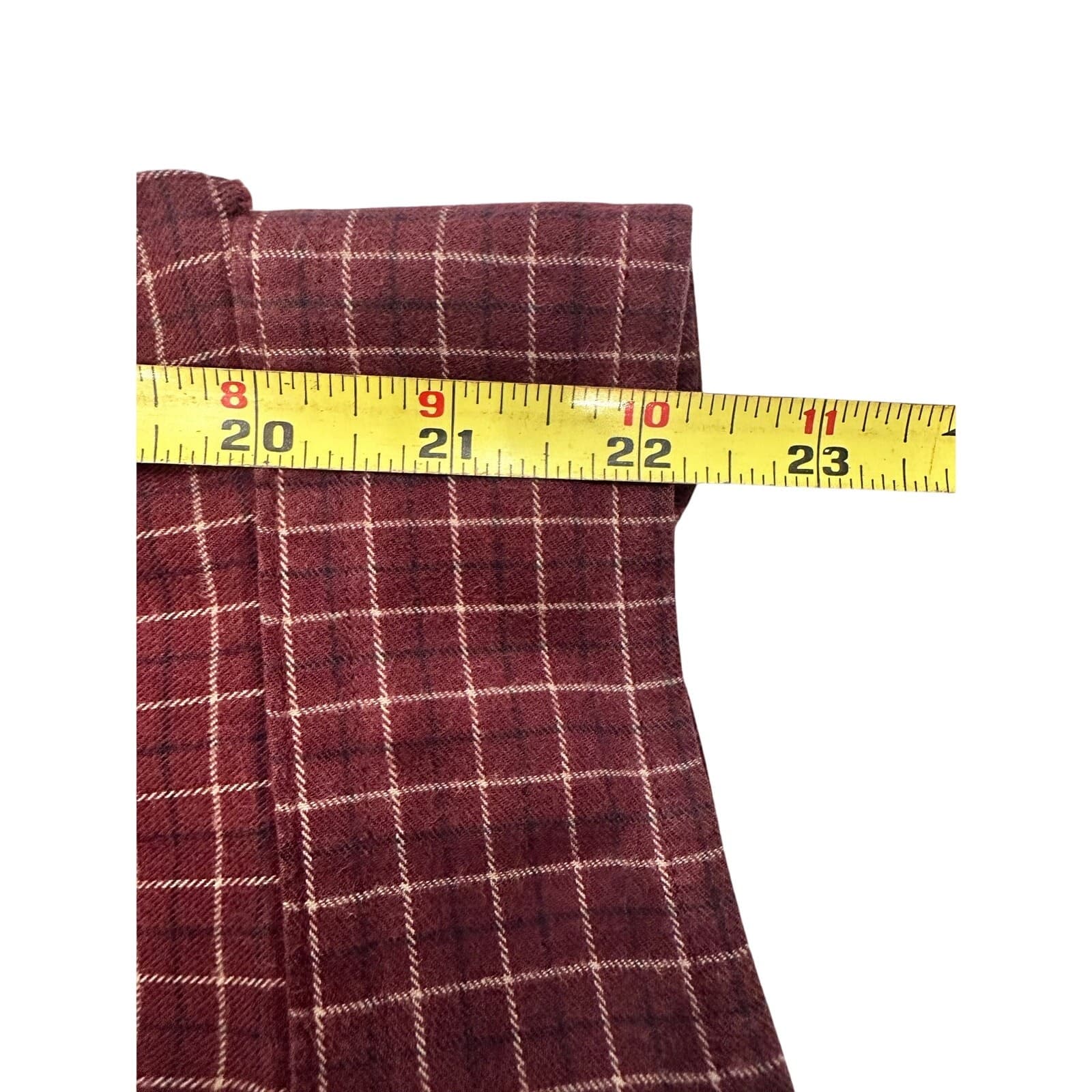 L L Bean Men's Large Wrinkle Free Kennebunk Sport LS Button-Down Traditional Fit - Thumbnail 7