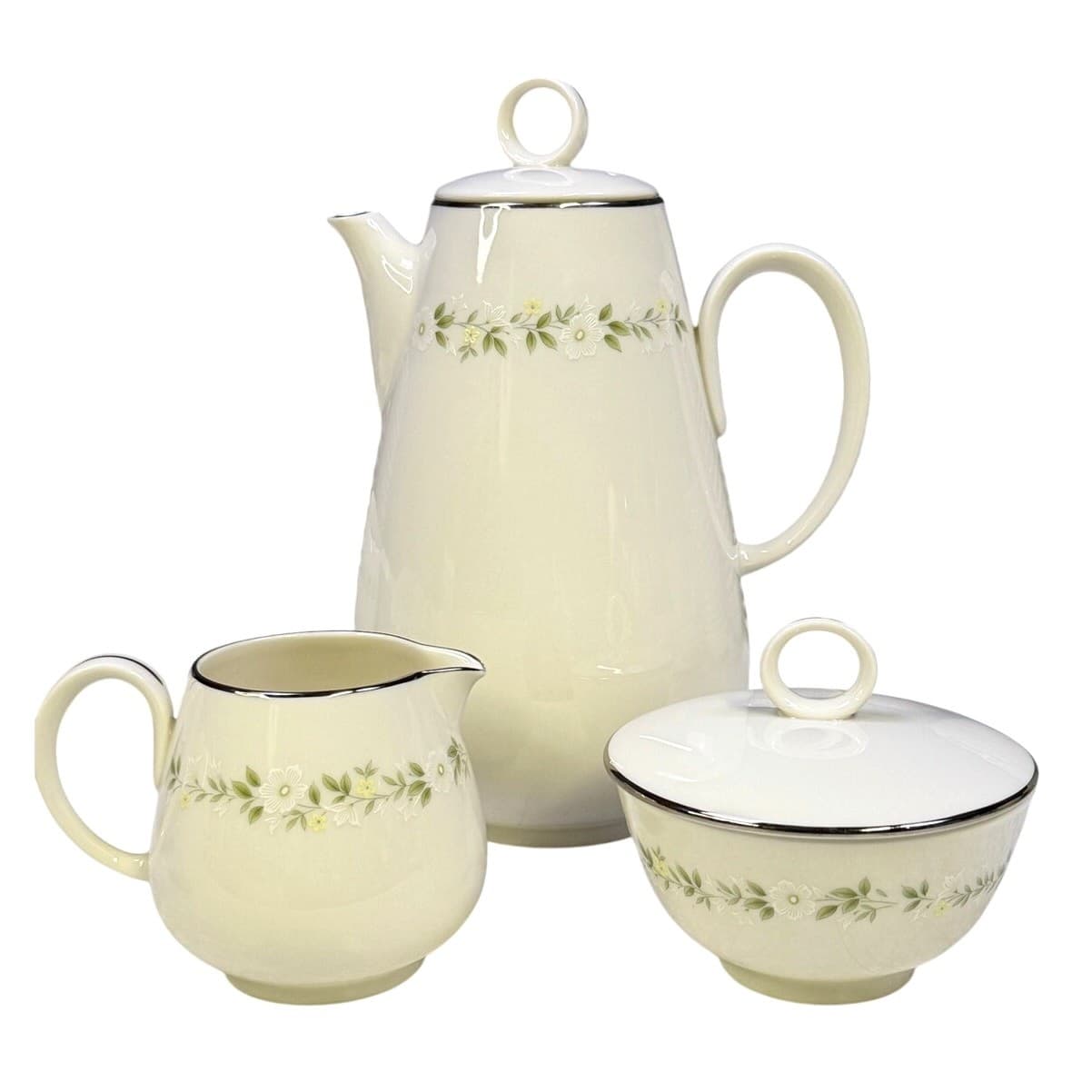 Noritake 'Cornelia' Ivory China Retired 1968-76-115 Piece Set-Service For 12 - Thumbnail 6