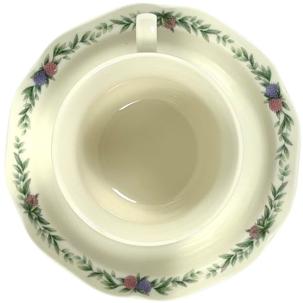 Noritake Conservatory Gala Cuisine 7915 Japan Tea Coffee Cup and Saucer Set! - Thumbnail 5