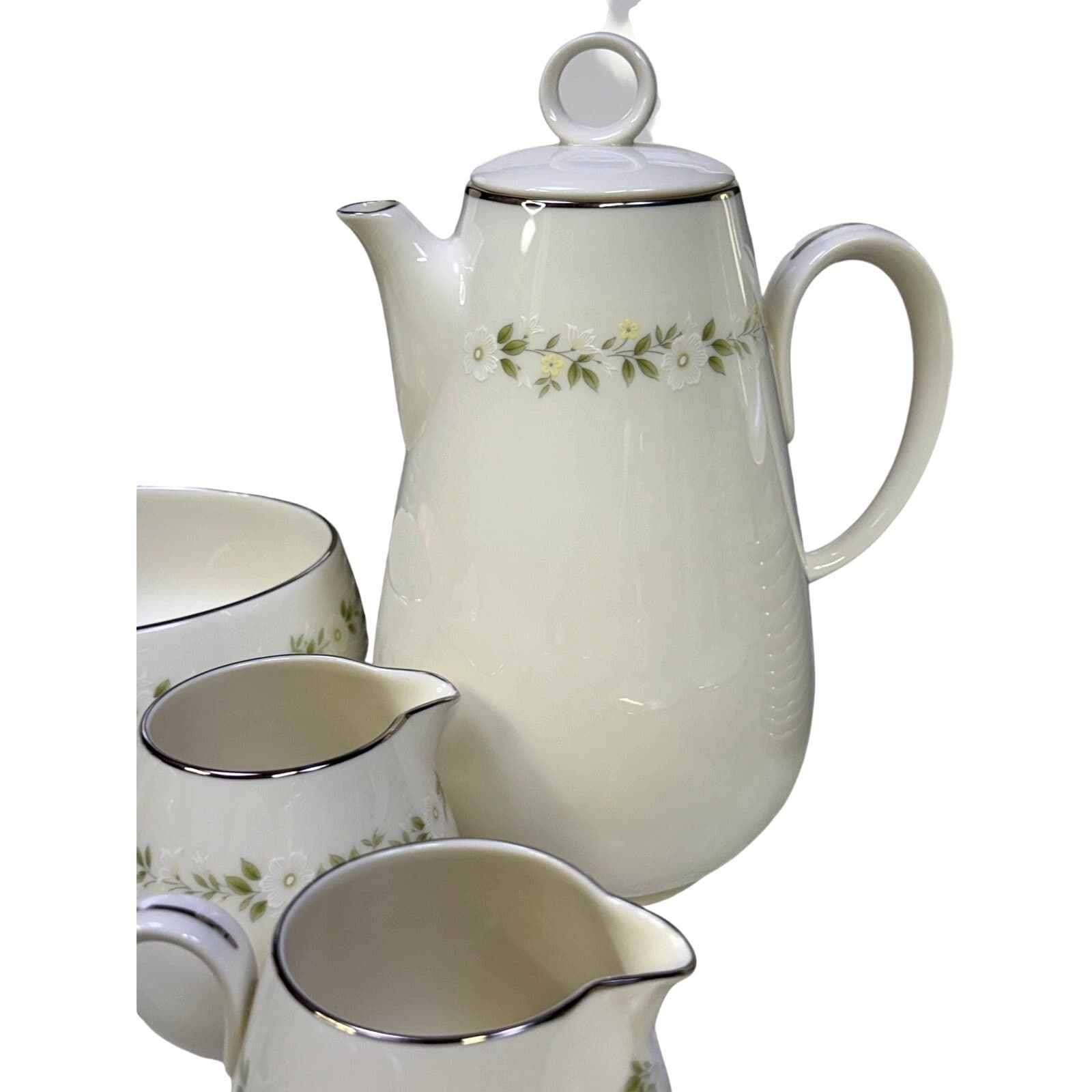 Noritake 'Cornelia' Ivory China Retired 1968-76-115 Piece Set-Service For 12 - Thumbnail 14
