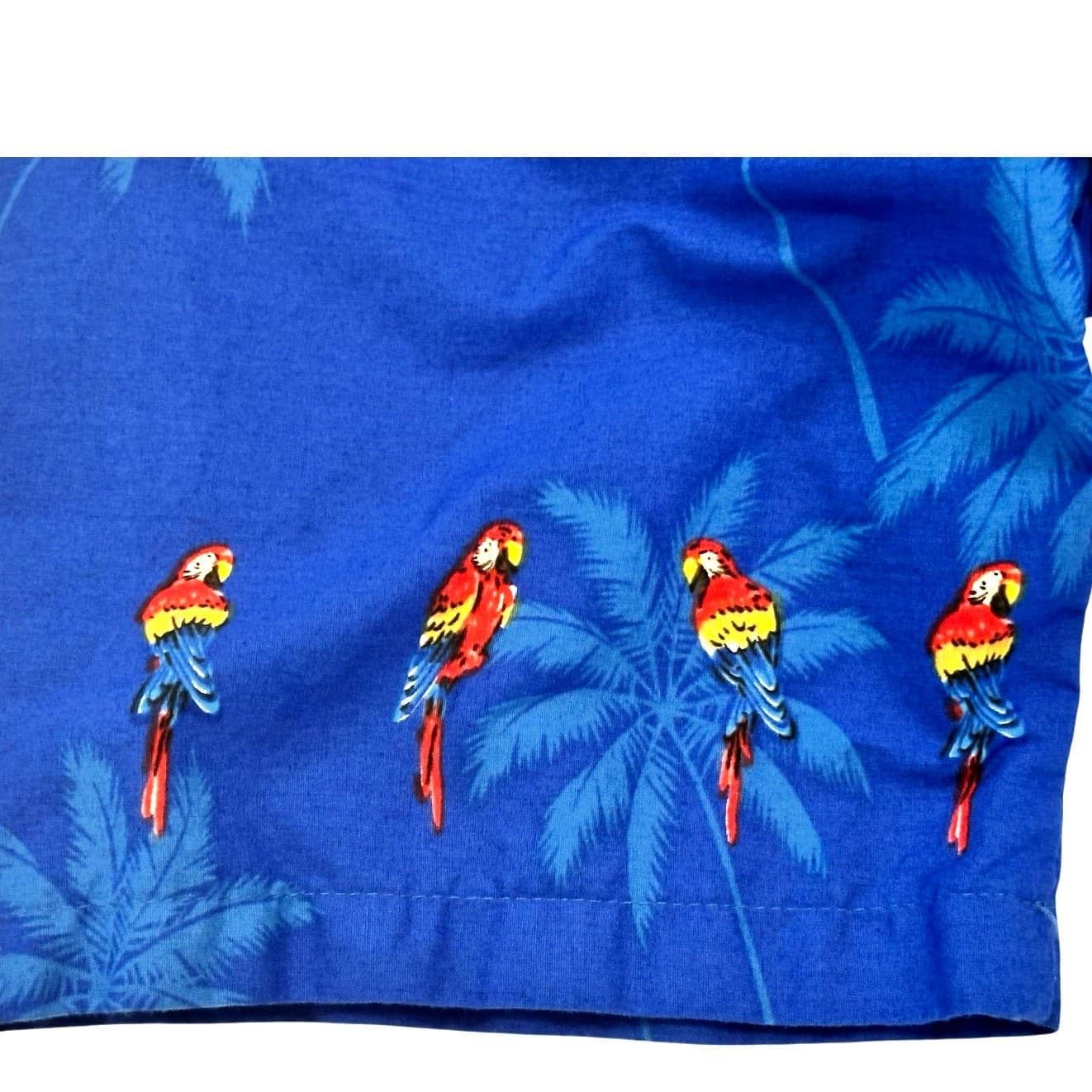 Pacific Legend Men’s Hawaiian Parrot Shirt Size Large-Excellent - Thumbnail 5