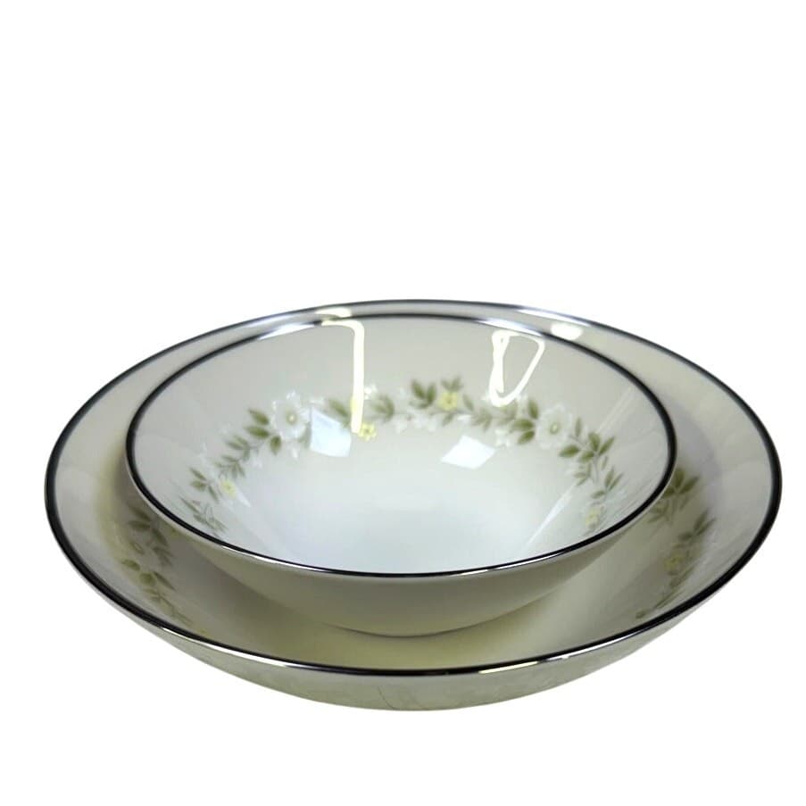 Noritake 'Cornelia' Ivory China Retired 1968-76-115 Piece Set-Service For 12 - Thumbnail 16
