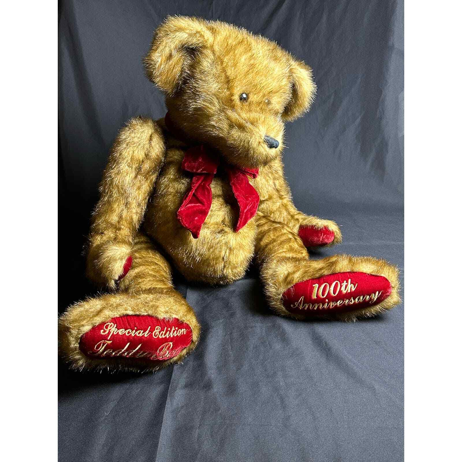 Dan Dee Collectors Choice 100th Anniversary Plush Teddy Bear 30” - Thumbnail 4
