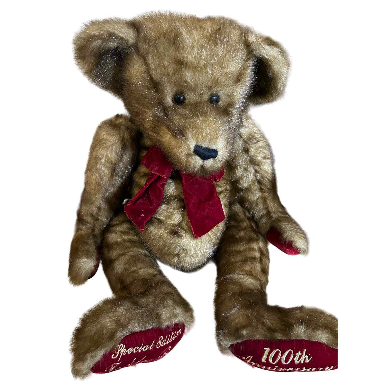 Dan Dee Collectors Choice 100th Anniversary Plush Teddy Bear 30” - Thumbnail 9