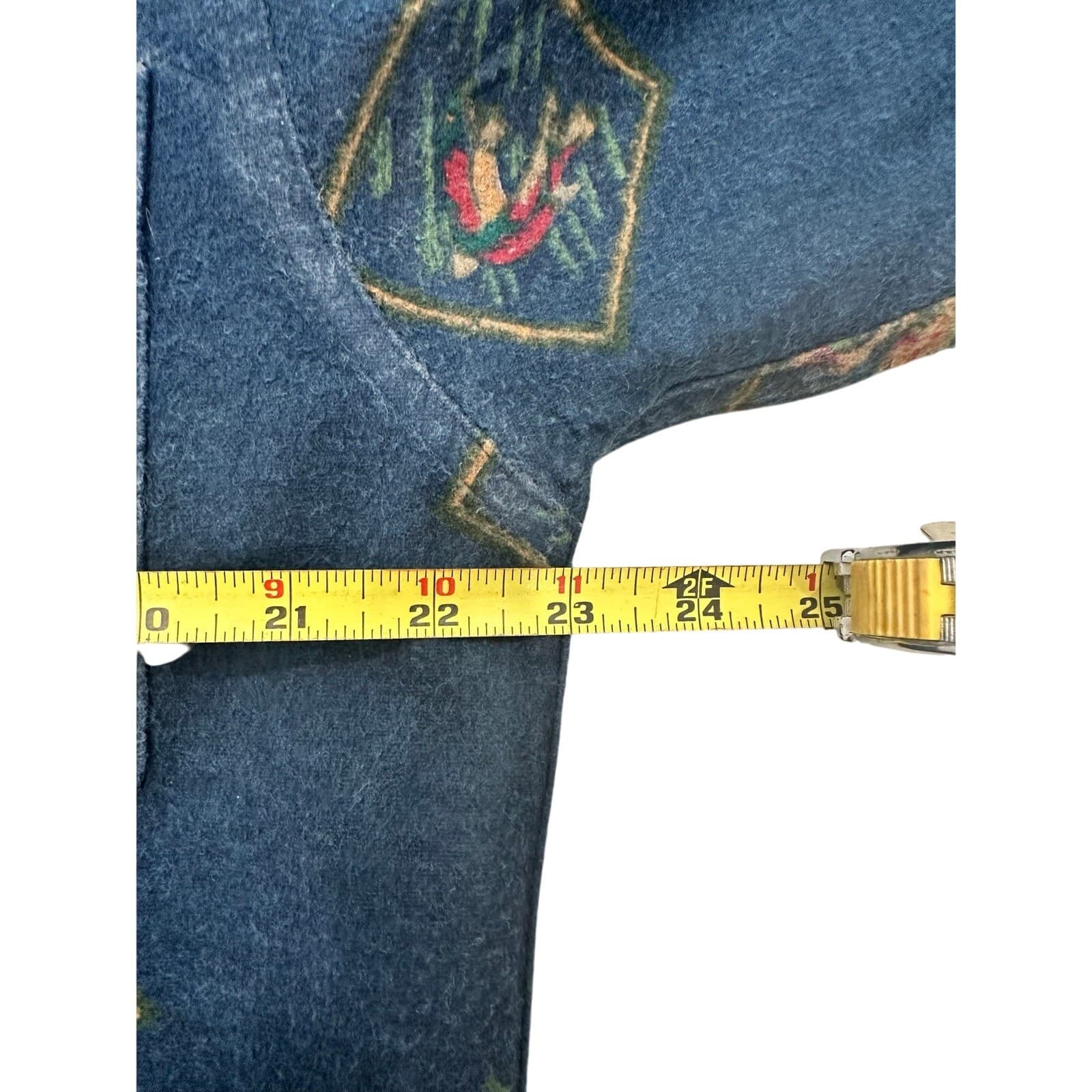 Eddie Bauer Men's M 100% Cotton Vintage Flannel Outdoor Animals Wildlife Pattern - Thumbnail 7