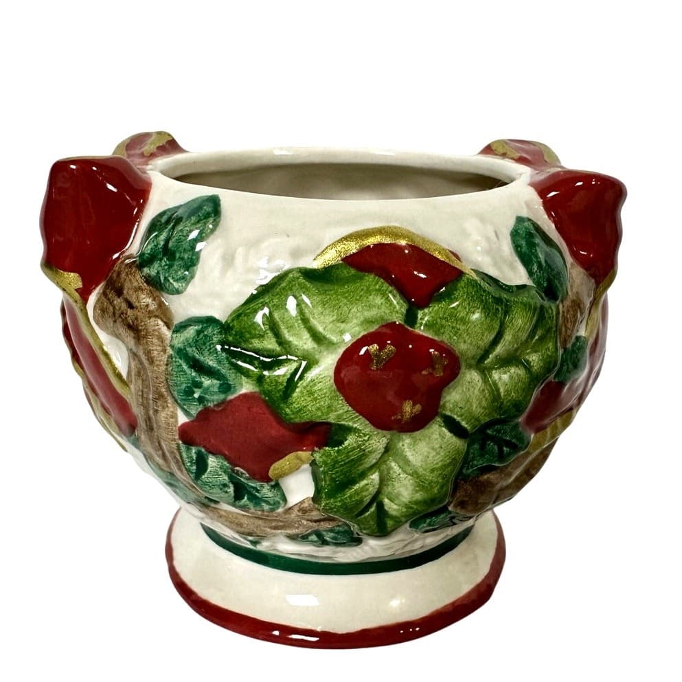 Fitz & Floyd OCI Sri Lanka 3-Pieces-Baroque Creamer Sugar/No Lid & One Shaker - Thumbnail 5