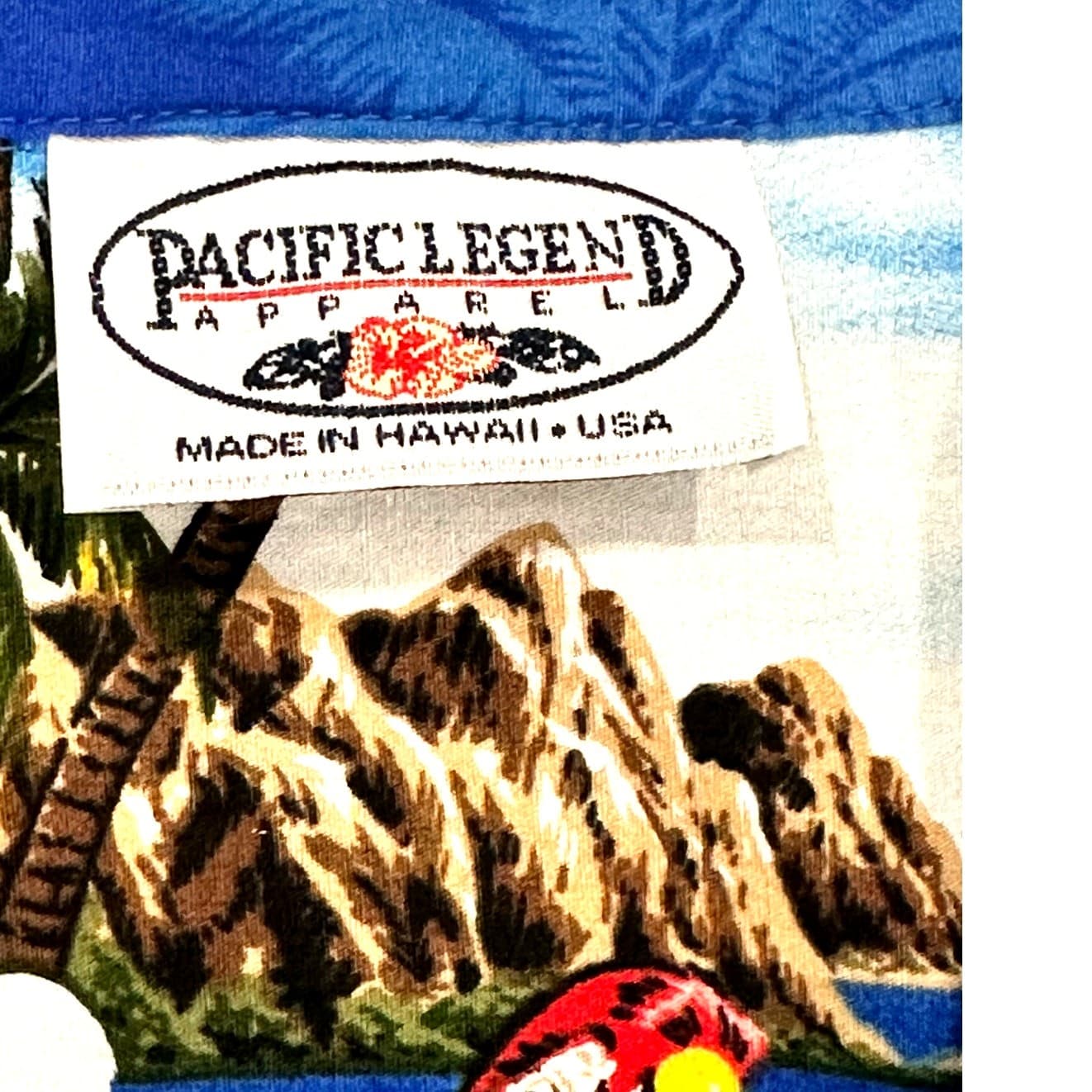 Pacific Legend Men’s Hawaiian Parrot Shirt Size Large-Excellent - Thumbnail 4