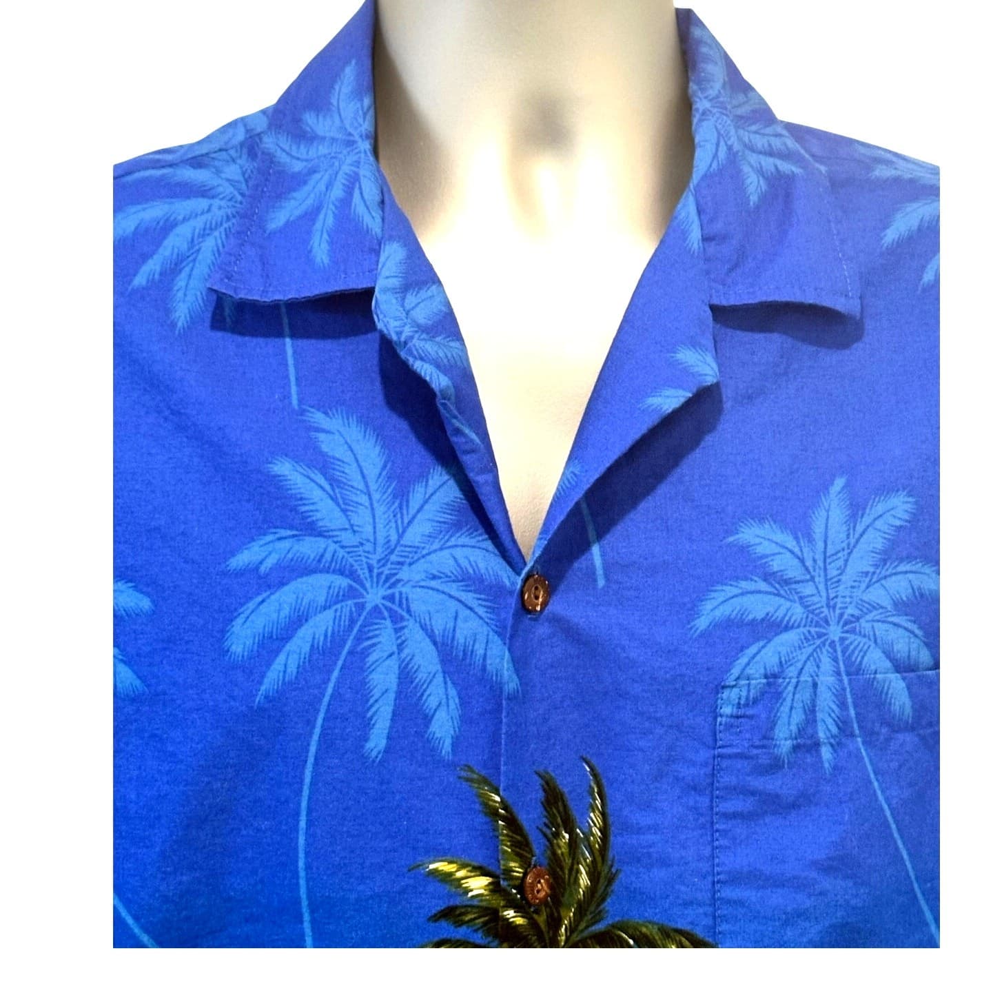 Pacific Legend Men’s Hawaiian Parrot Shirt Size Large-Excellent - Thumbnail 6