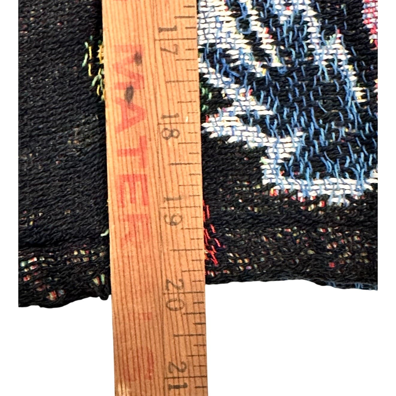 Oxford Vintage Dark Vibrant Floral Design Shawl Collar Tapestry Vest-Small - Thumbnail 10