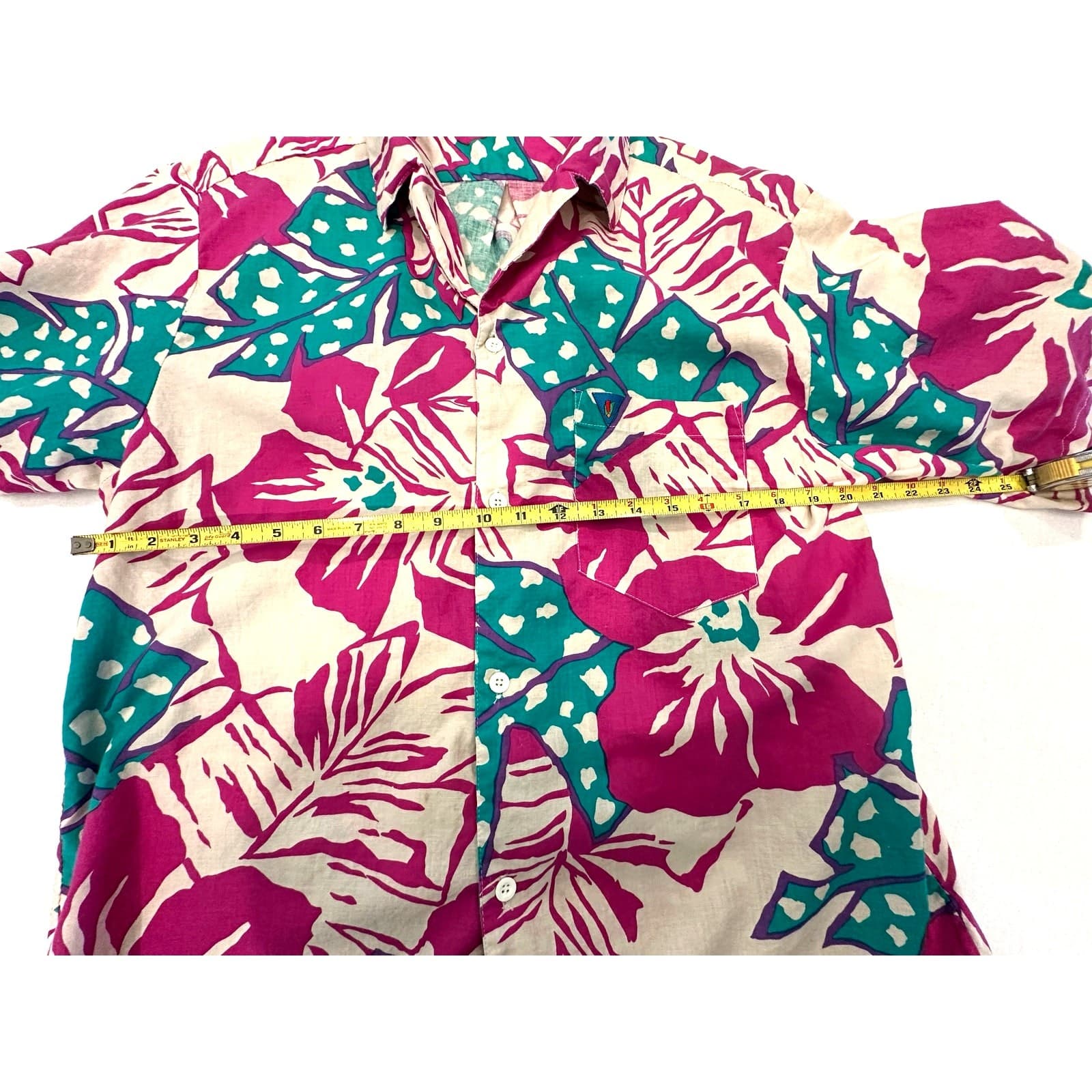 CATCHIT Men’s Vintage Hawaiian Shirt Size XL Very Good Condition - Thumbnail 7