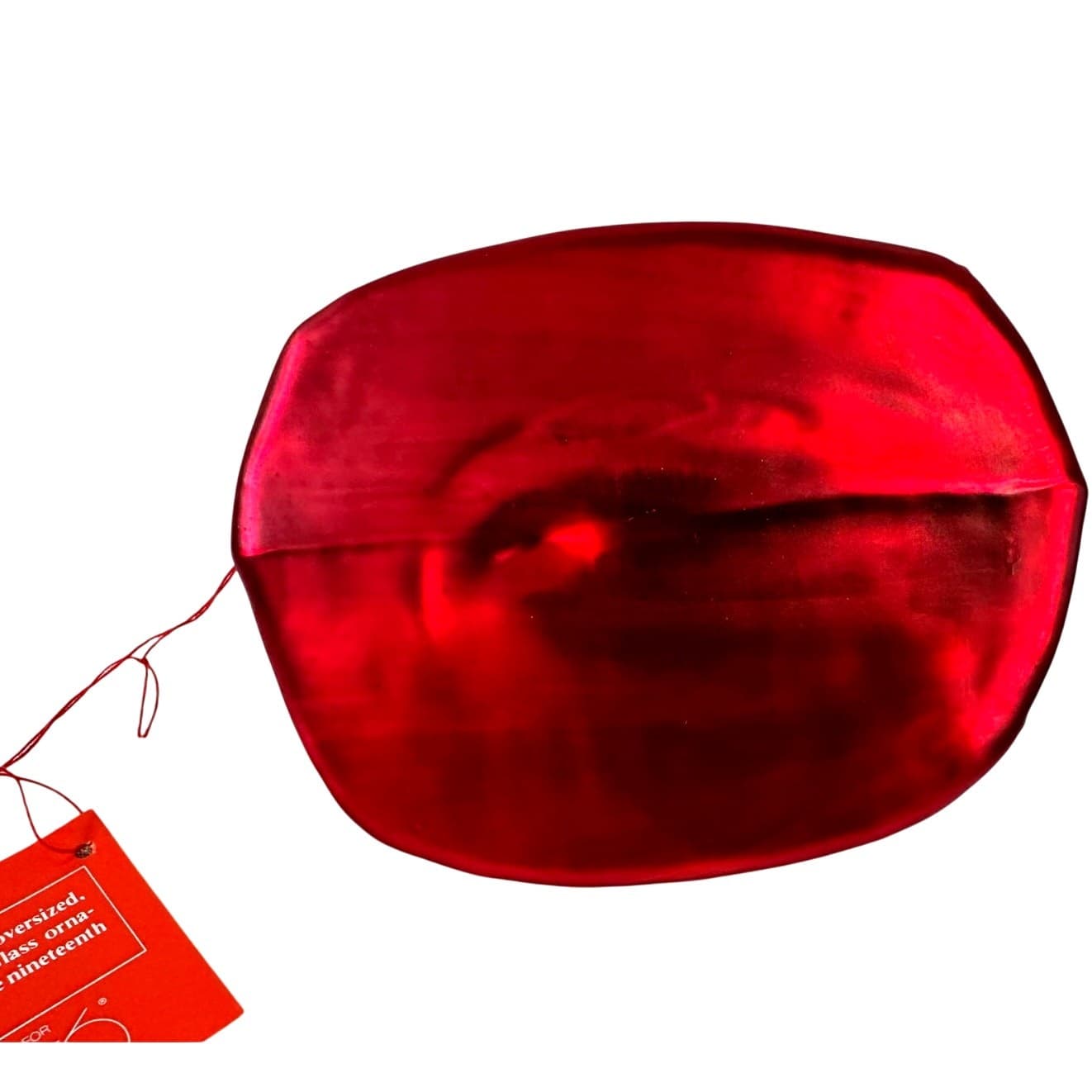 Department 56 Handblown Mercury Glass Jumbo Christmas 'Telephone' Ornament-NWT - Thumbnail 5