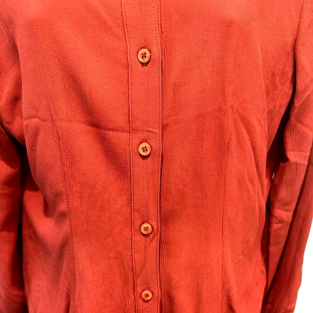 Hairston & Roberson 'Ropa' Vintage 90's Boho Pleated Skirt and Blouse Set-Small - Thumbnail 5