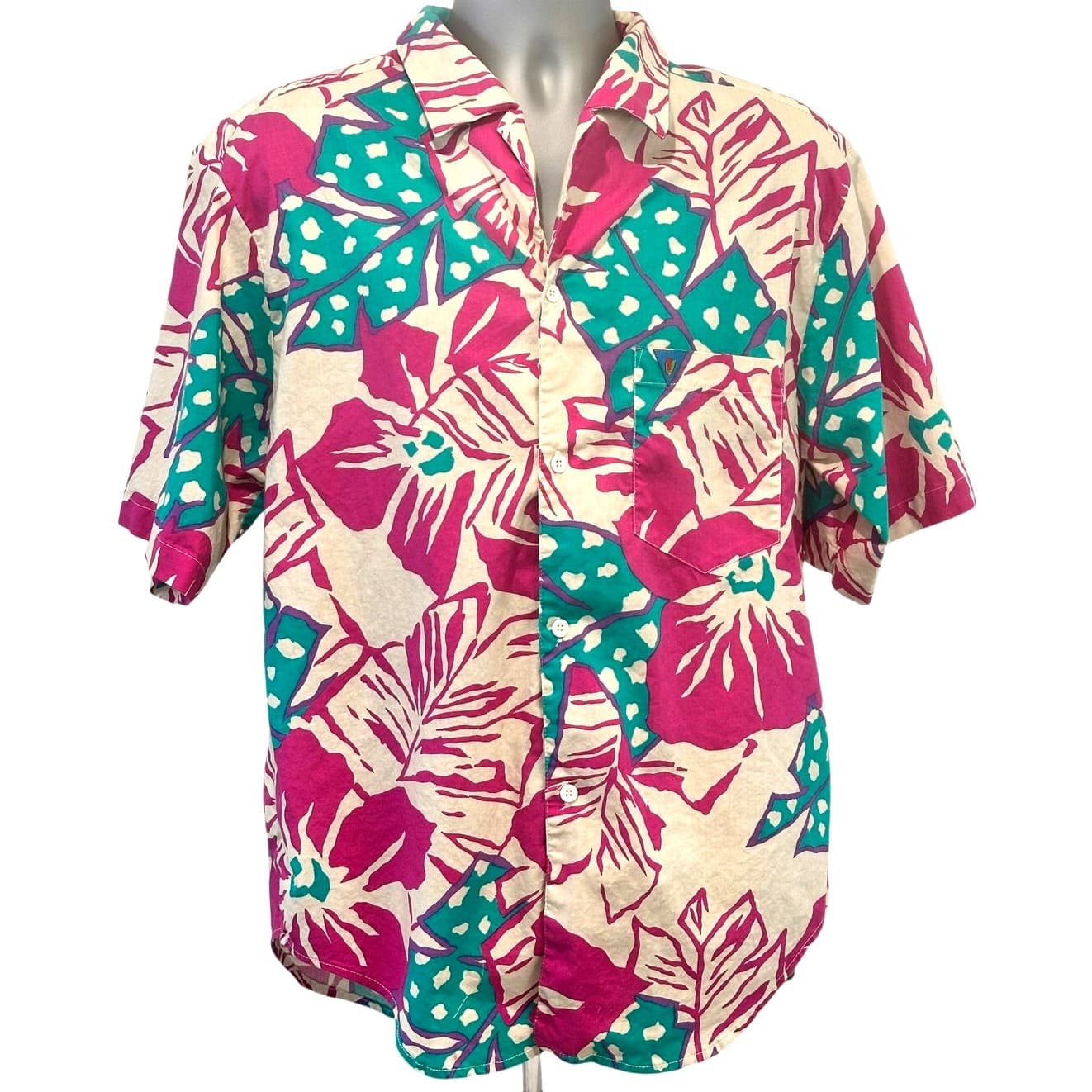 CATCHIT Men’s Vintage Hawaiian Shirt Size XL Very Good Condition