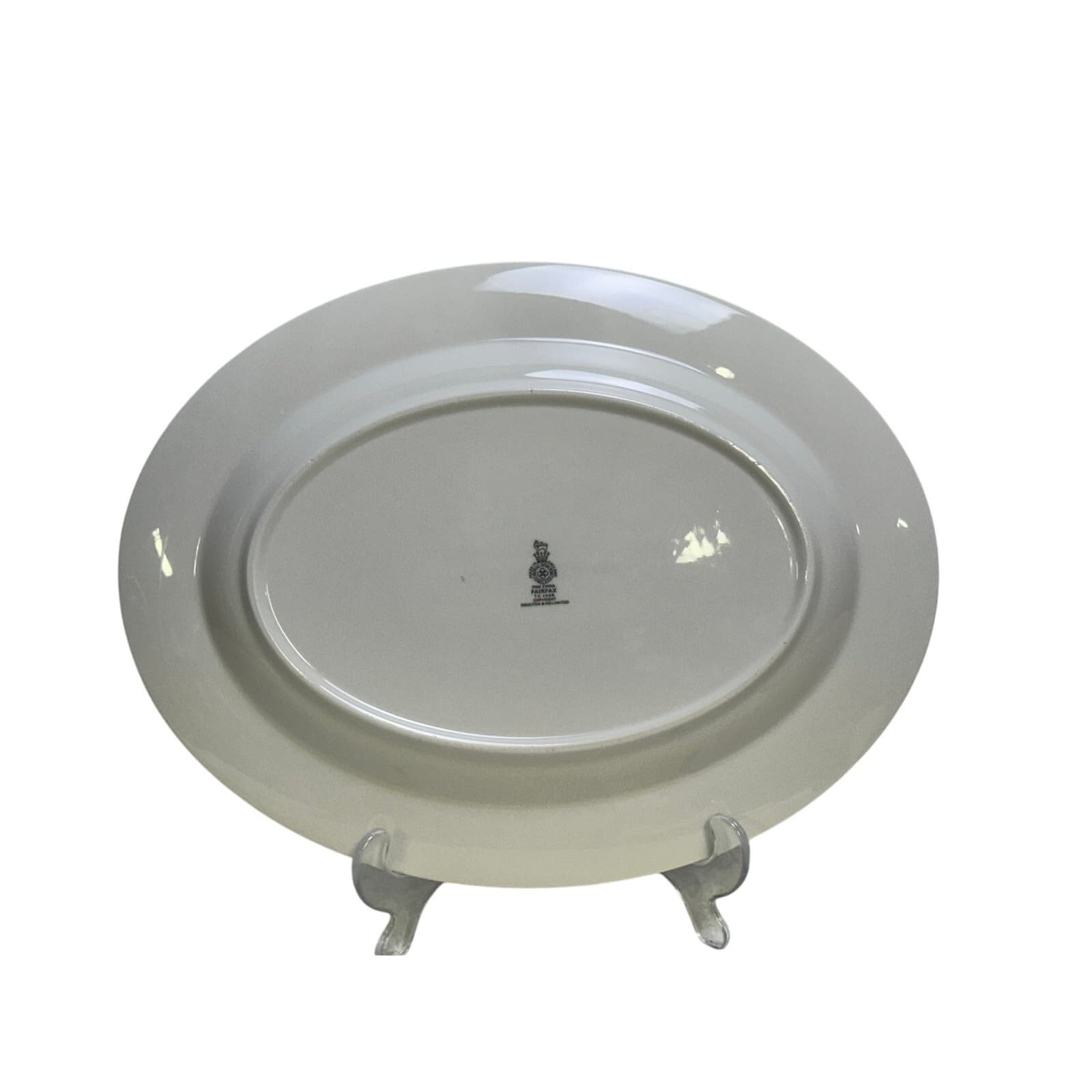 Royal Doulton 'Fairfax' England Retired Medium Oval Serving Platter & Gravy Boat - Thumbnail 10
