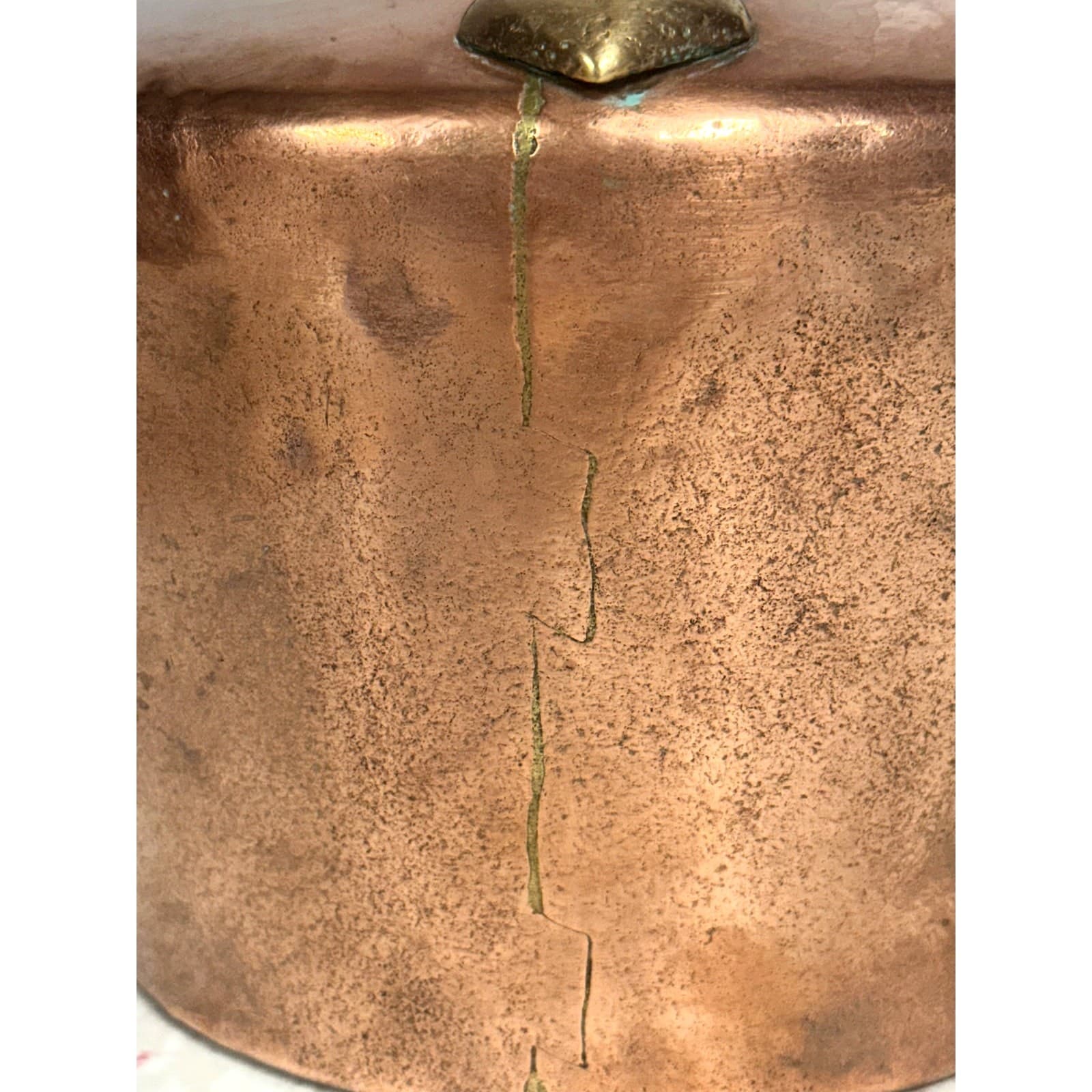 Antique George III Copper Kettle c 1830 Exquisite Culinary Decor Accent - Thumbnail 9