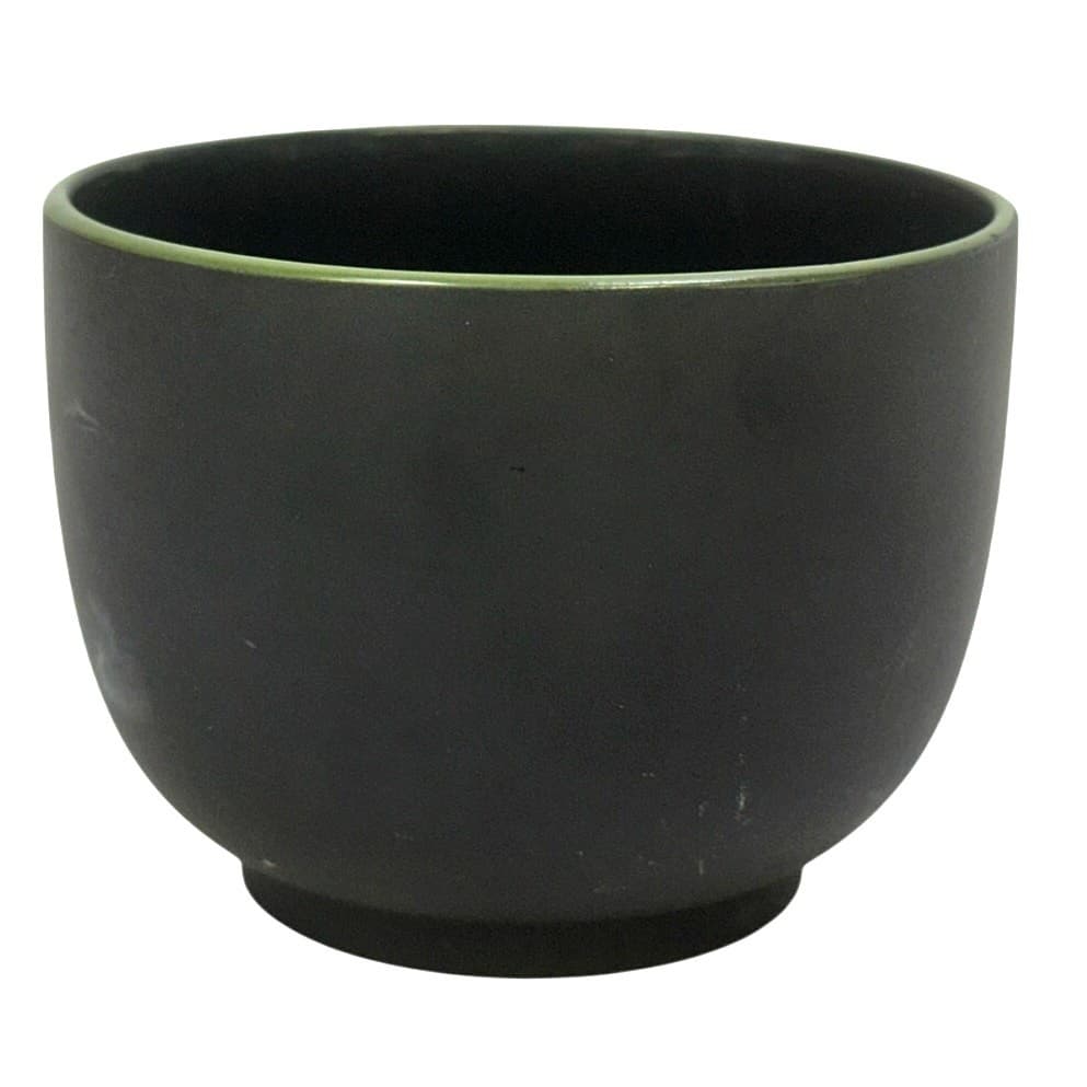 Wedgwood c.1890-1920 Kenlock Ware Black Basalt Creamer/Sugar New Brunswick Crest - Thumbnail 6