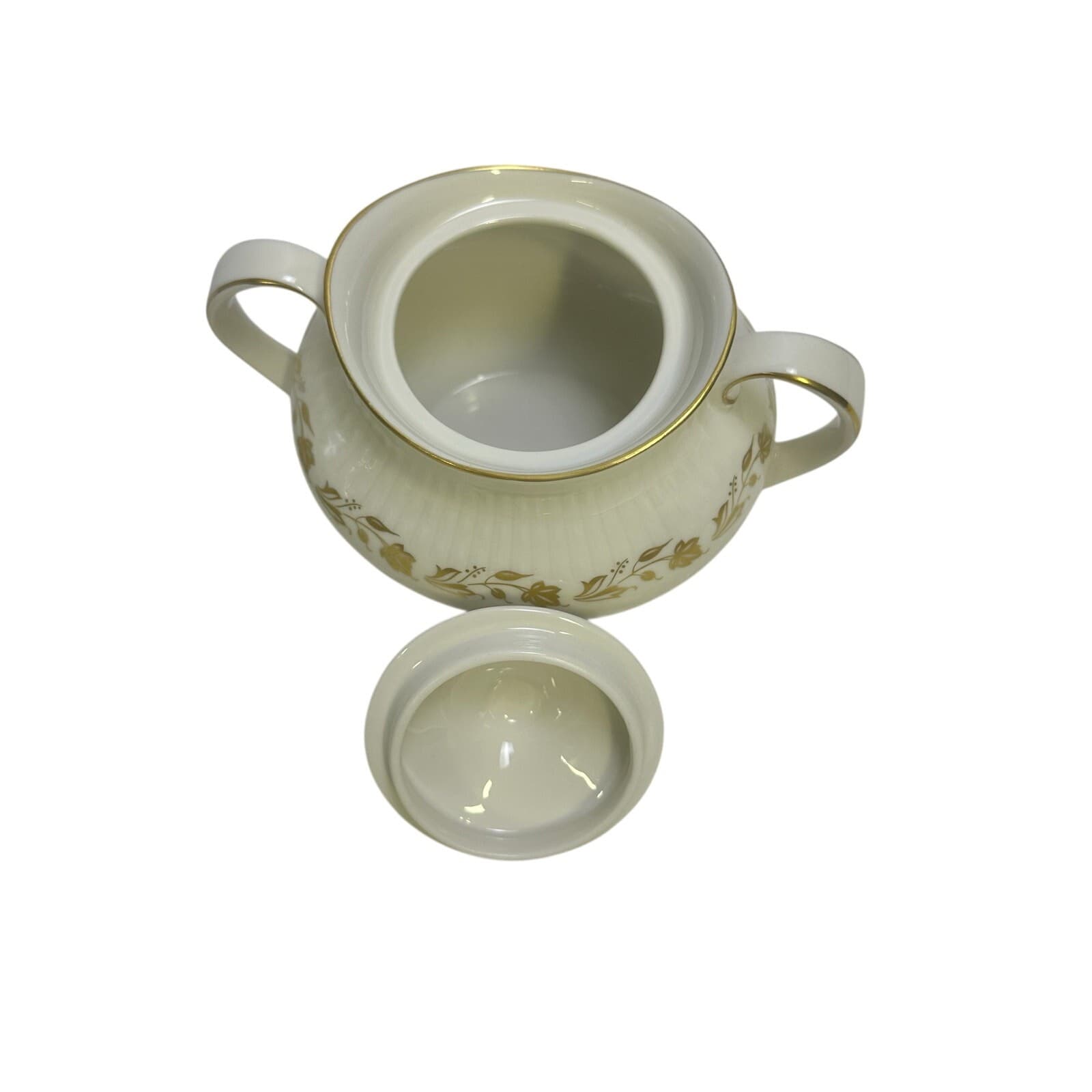 Royal Doulton 'Fairfax' England Retired Creamer & Sugar Bowl Set-Exceptional - Thumbnail 5