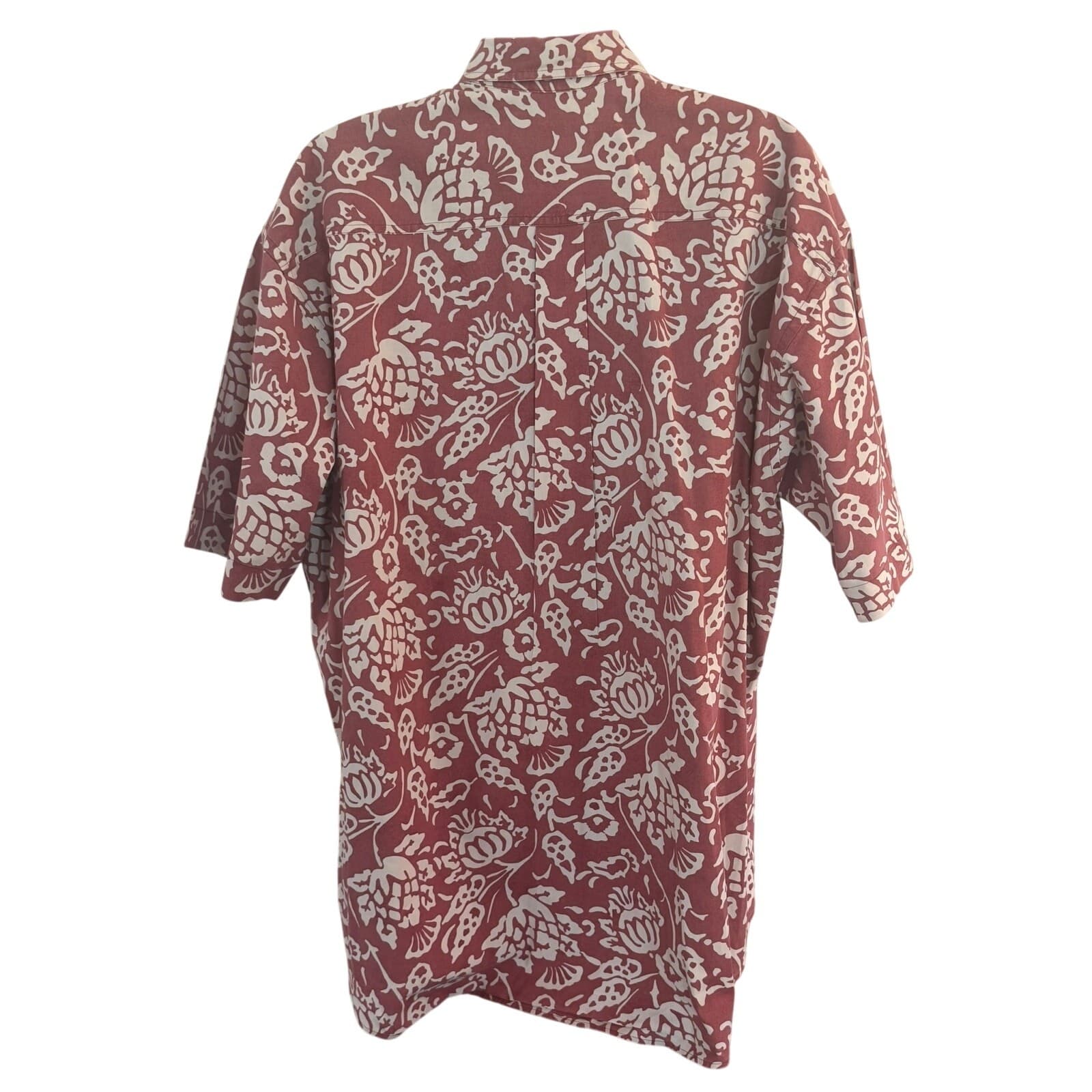Banana Republic Men's Tropical Floral Hawaiian Camp Shirt - Thumbnail 5