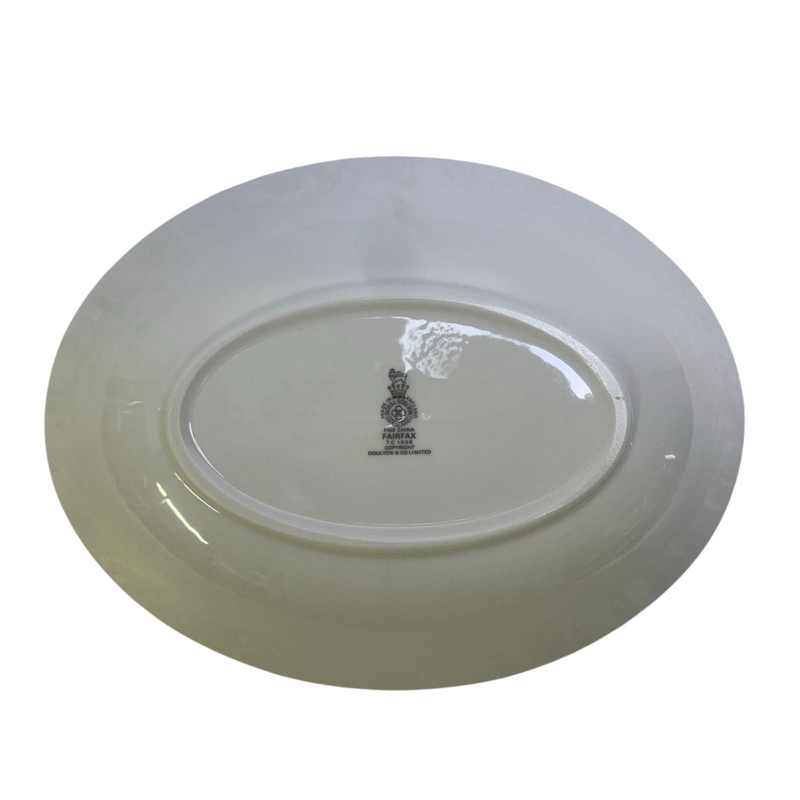 Royal Doulton 'Fairfax' England Retired Oval Vegetable Bowl-Exceptional - Thumbnail 5