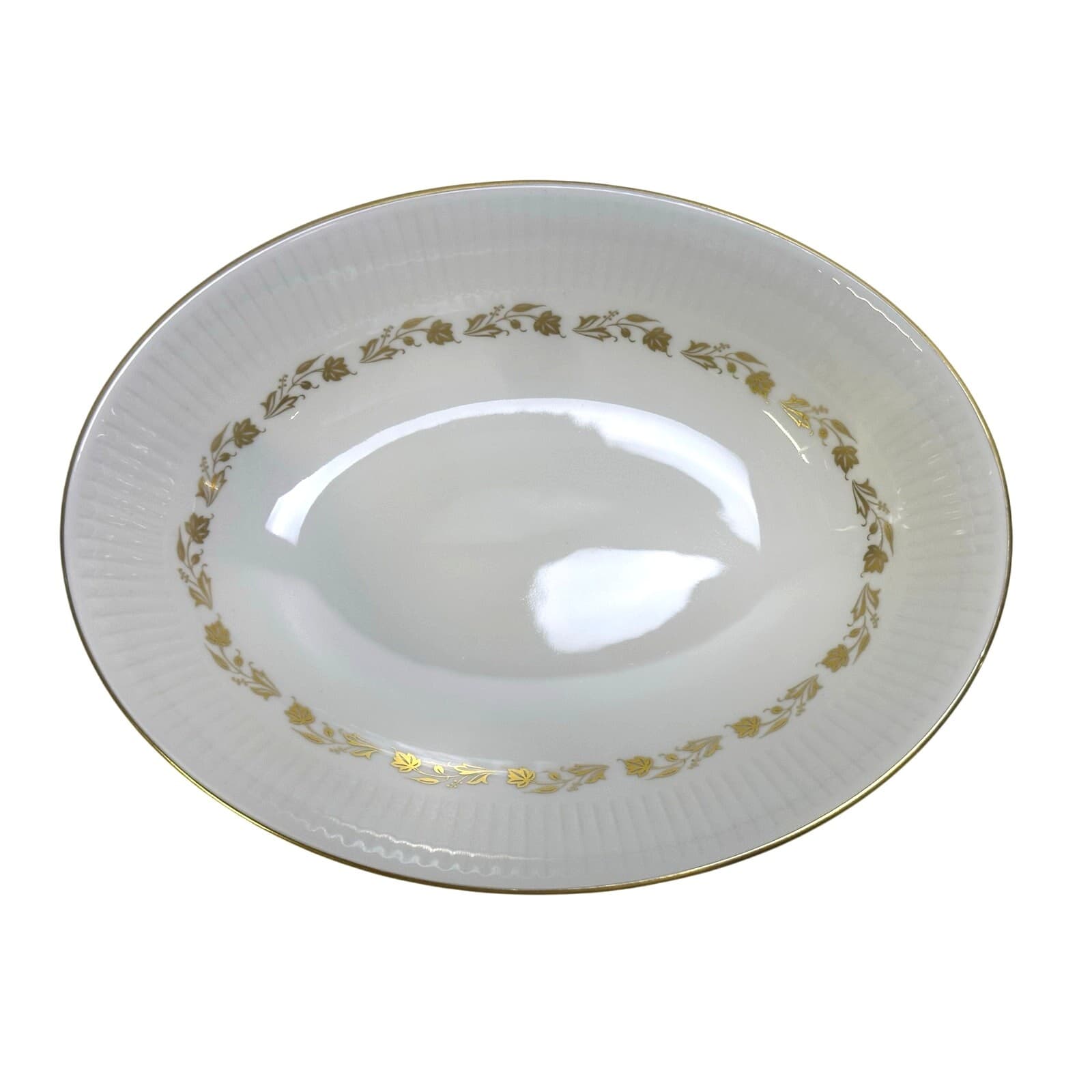 Royal Doulton 'Fairfax' England Retired Oval Vegetable Bowl-Exceptional - Thumbnail 2