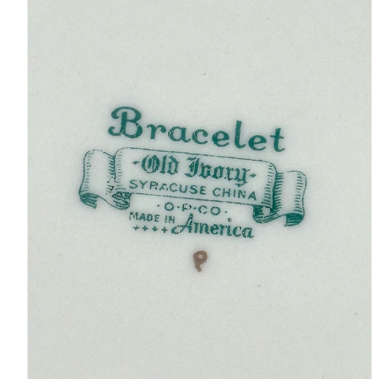 Syracuse China Bracelet Old Ivory Retired Rim Soup Bowls Encrusted Gold-Set of 4 - Thumbnail 8