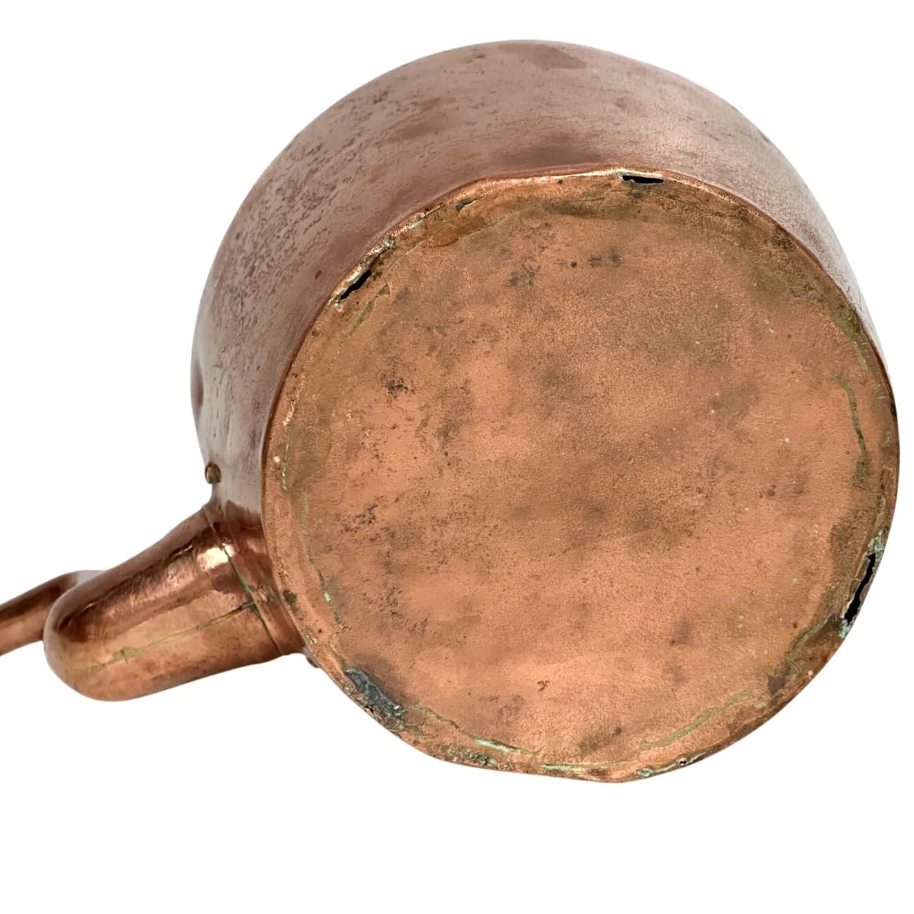 Antique George III Copper Kettle c 1830 Exquisite Culinary Decor Accent - Thumbnail 14
