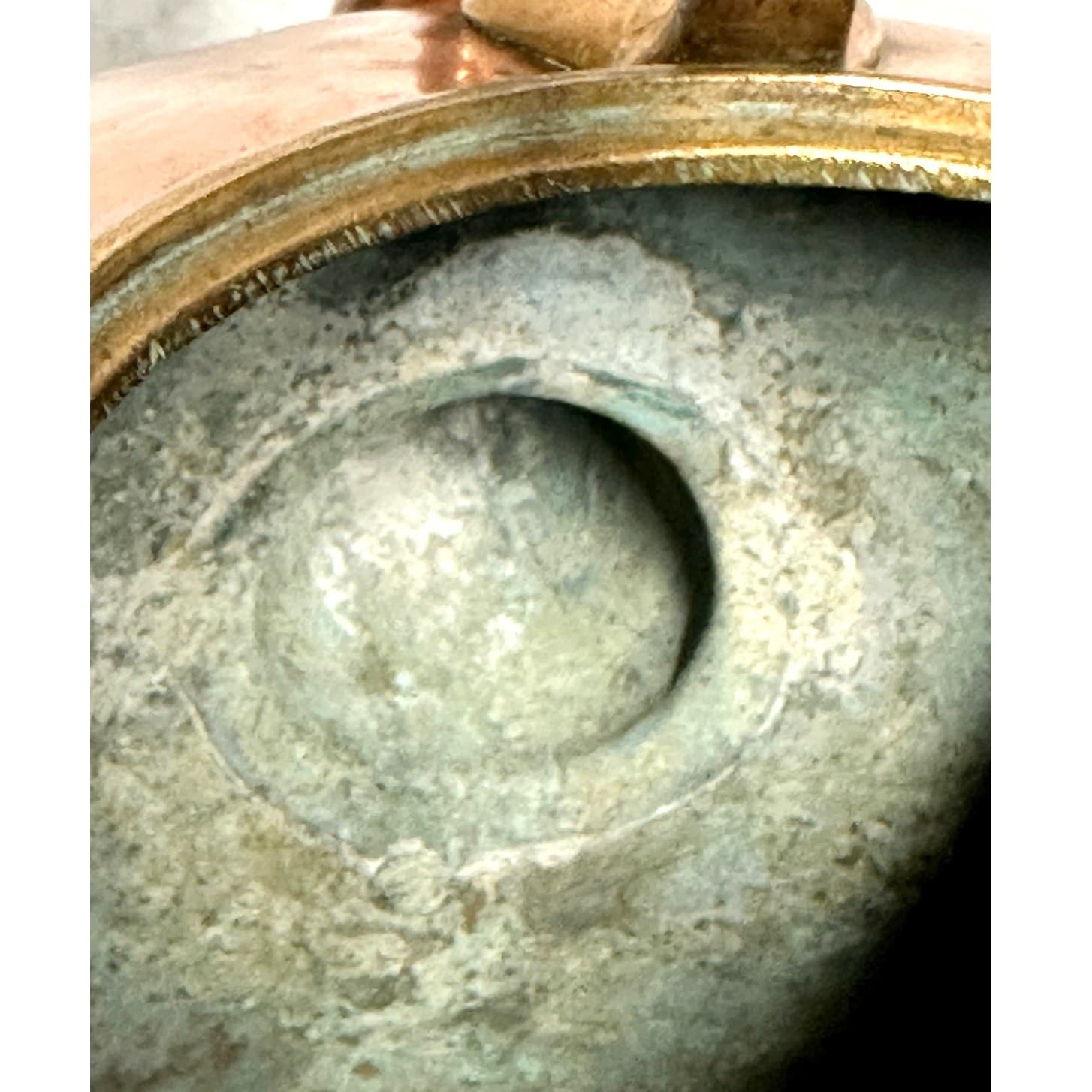 Antique George III Copper Kettle c 1830 Exquisite Culinary Decor Accent - Thumbnail 18