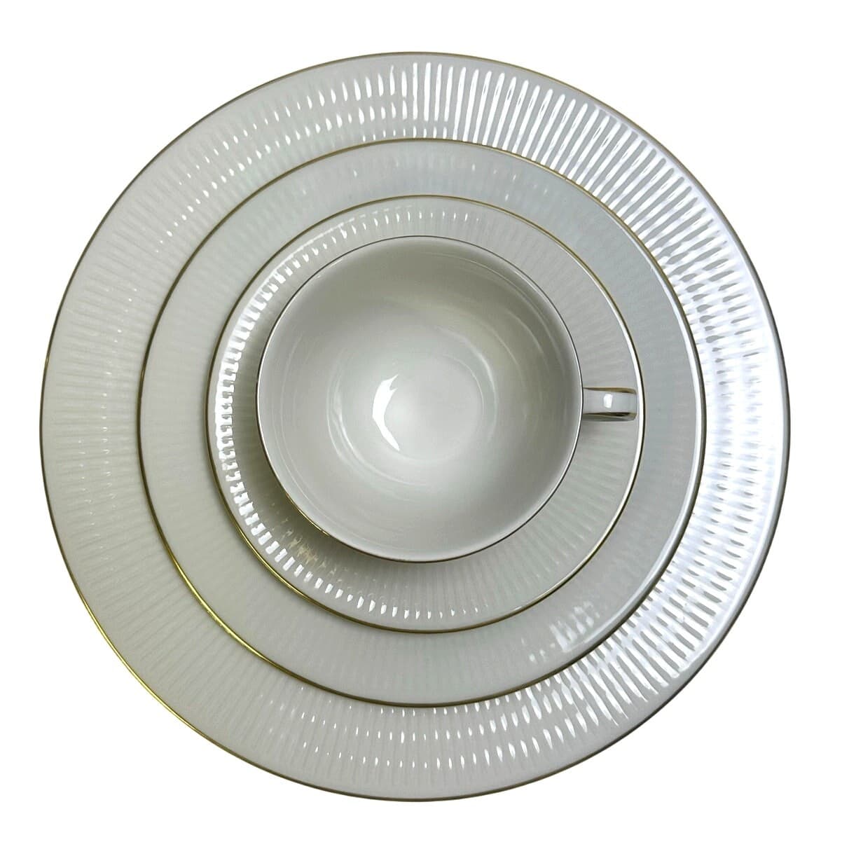 Royal Doulton 'Fairfax' England Retired 5-Piece Place Setting-Exceptional - Thumbnail 2