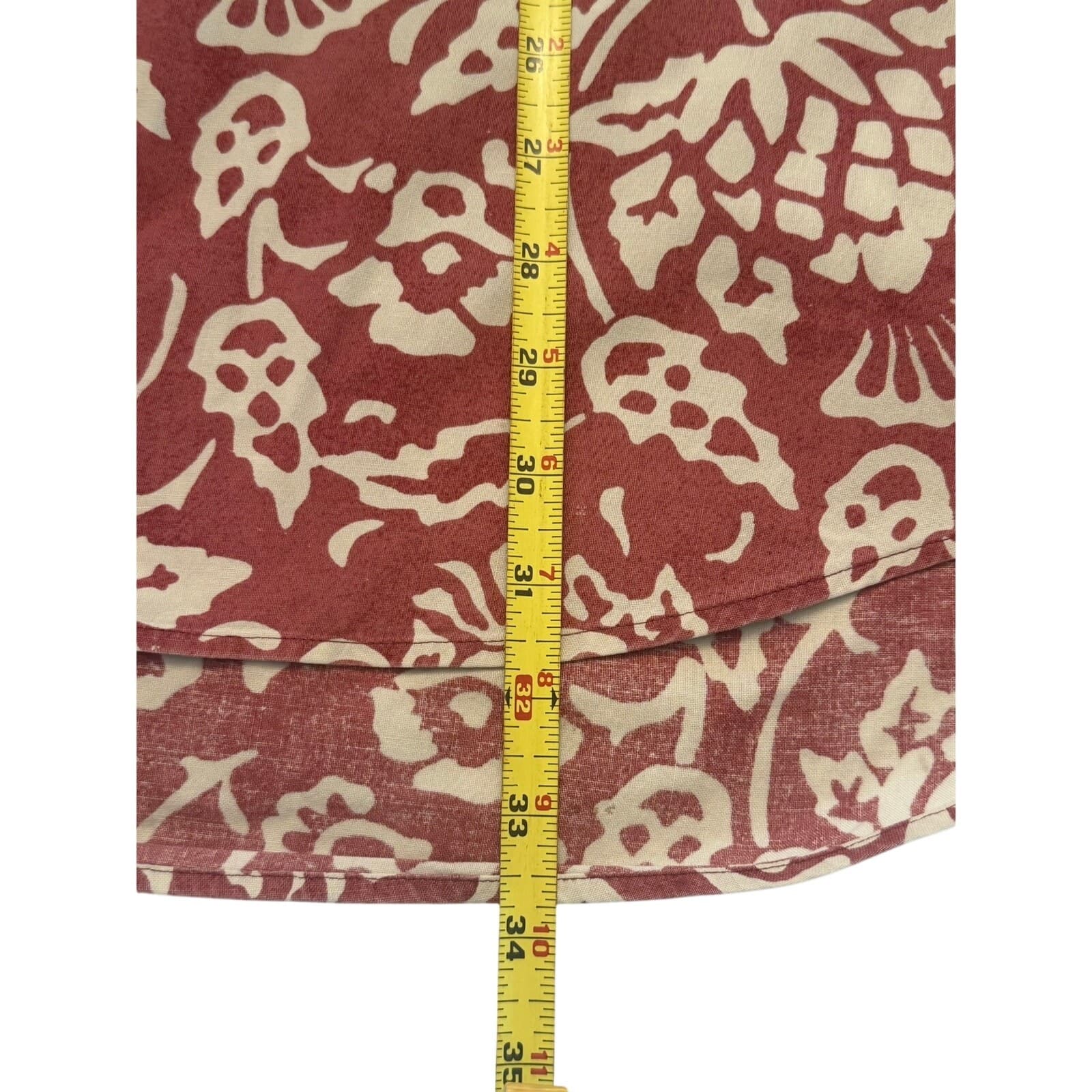 Banana Republic Men's Tropical Floral Hawaiian Camp Shirt - Thumbnail 7
