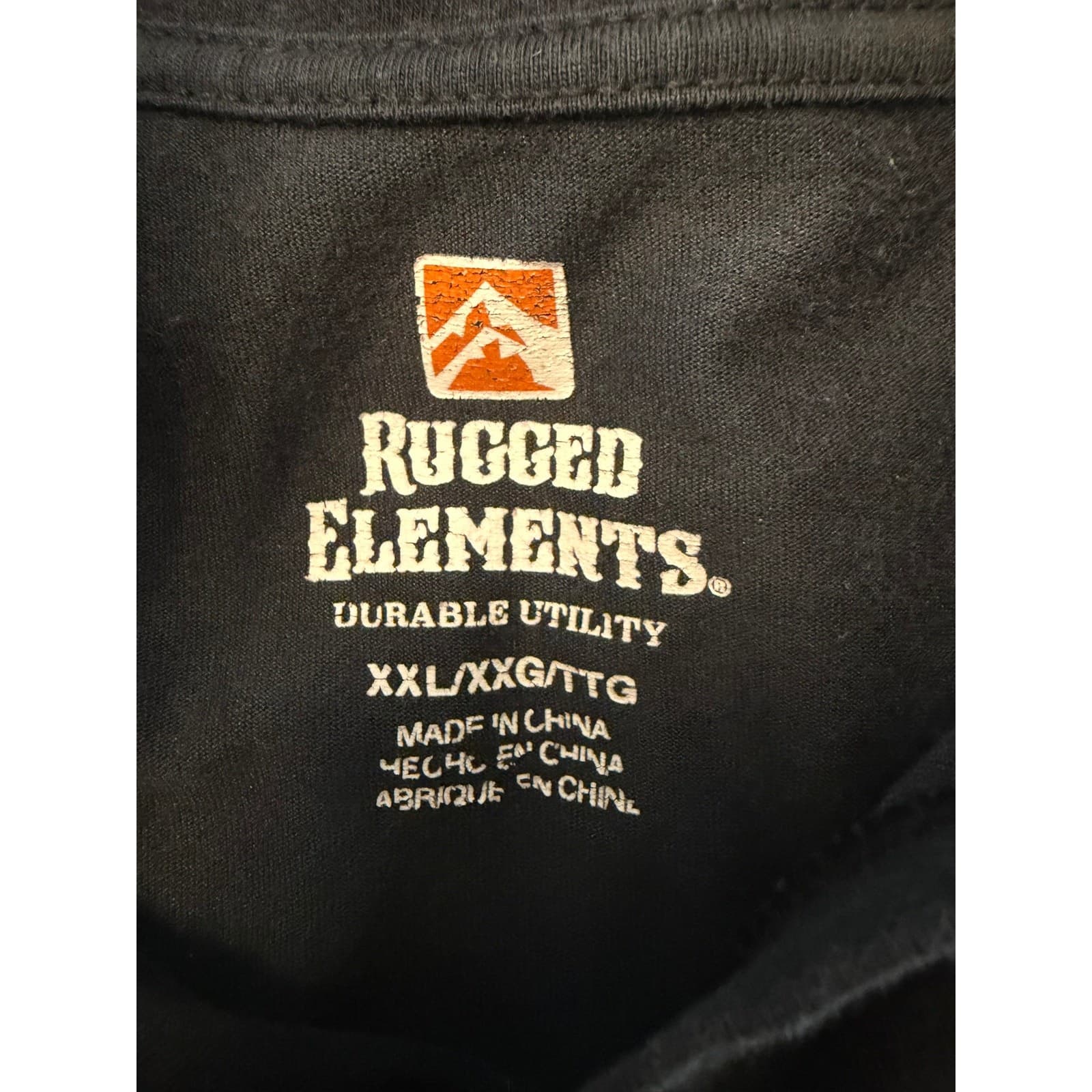 Rugged Elements Pocket T-Shirt Lot of 3 XXL Gray Black Olive Utility Work Tees - Thumbnail 2