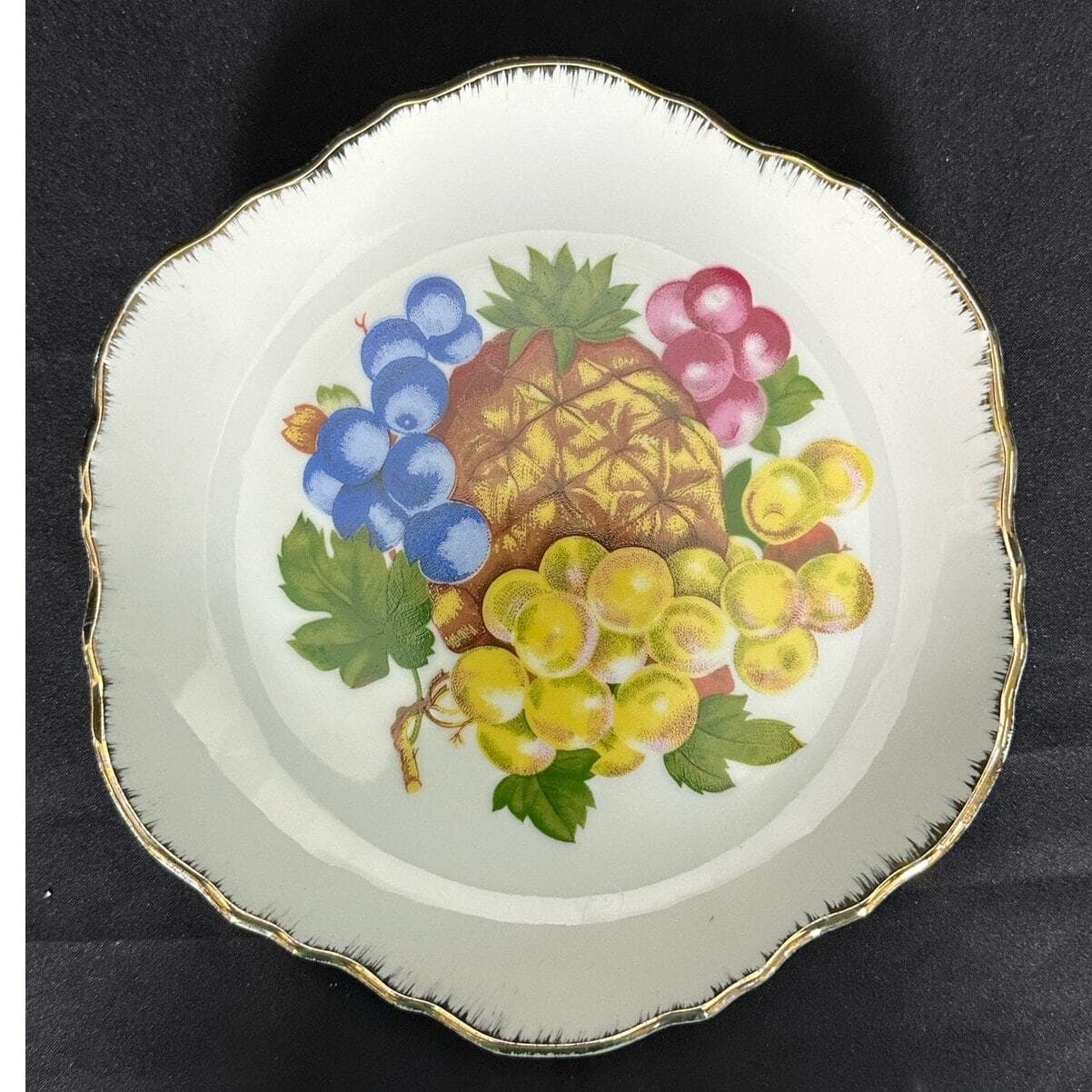 Korea Hand Painted Fruit Design Decorative Plate 7.25" - Thumbnail 9