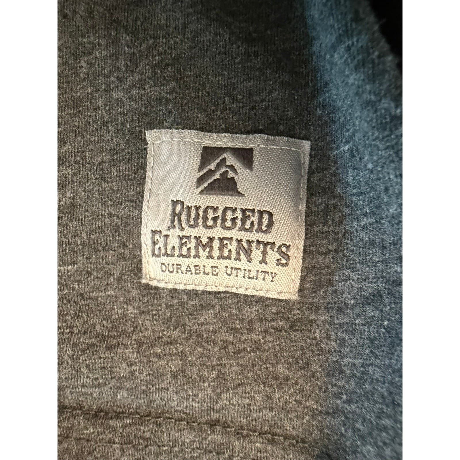 Rugged Elements Pocket T-Shirt Lot of 2 Blue Gray Men's XXL Short Sleeve Cotton - Thumbnail 4