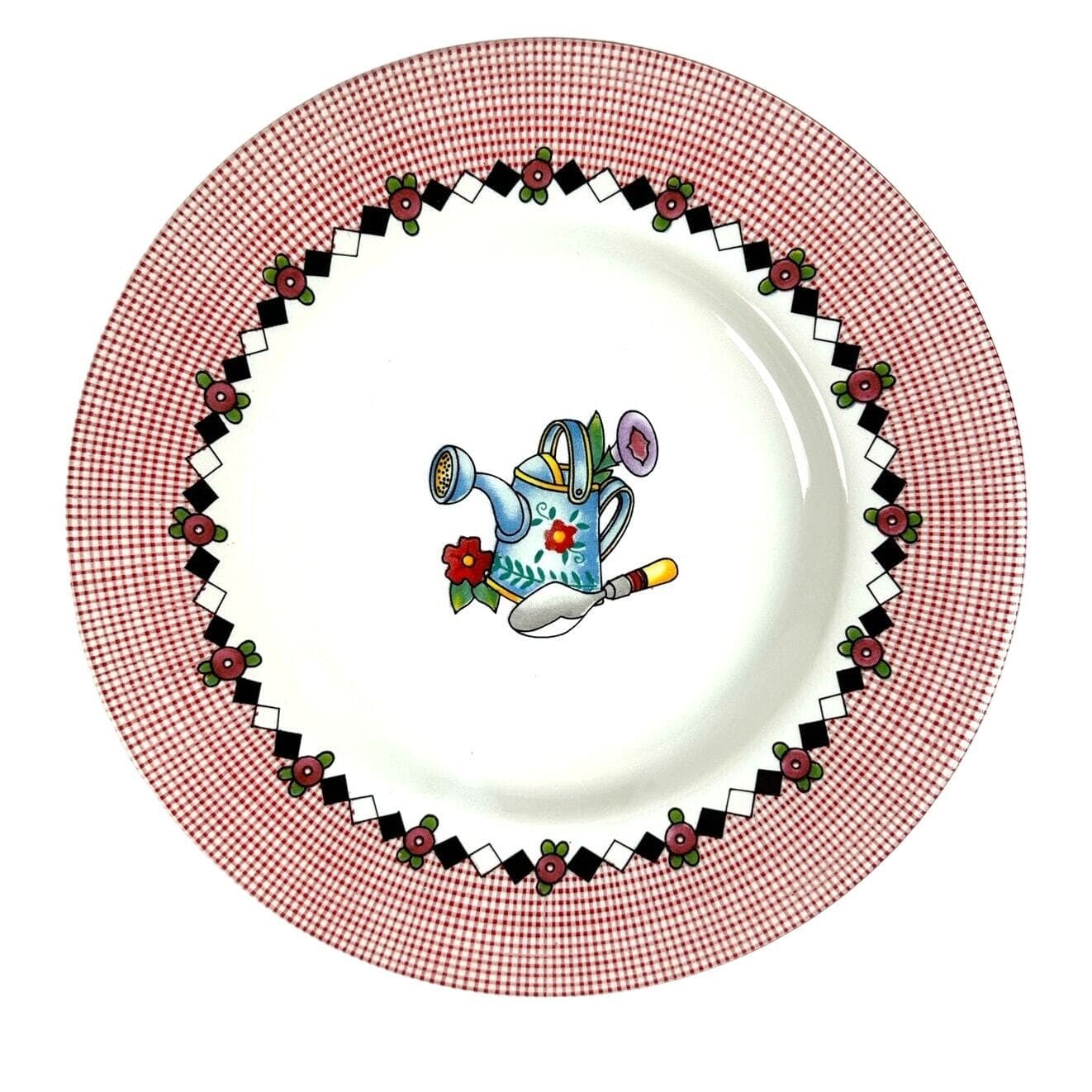 Sakura Mary Engelbreit 1994 Garden Time 5-PC Place Setting-Excellent Condition! - Thumbnail 6