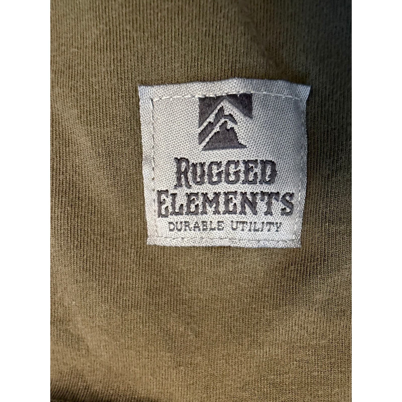 Rugged Elements Pocket T-Shirt Lot of 3 XXL Gray Black Olive Utility Work Tees - Thumbnail 5